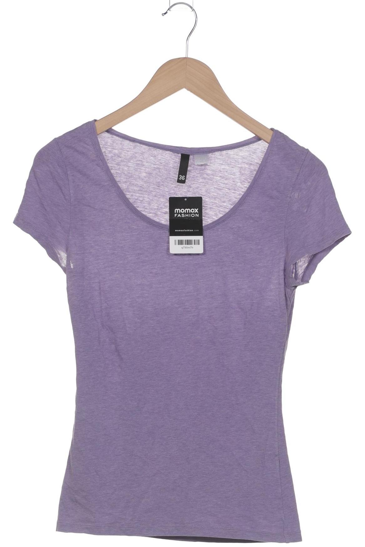 

H&M Damen T-Shirt, flieder, Gr. 36