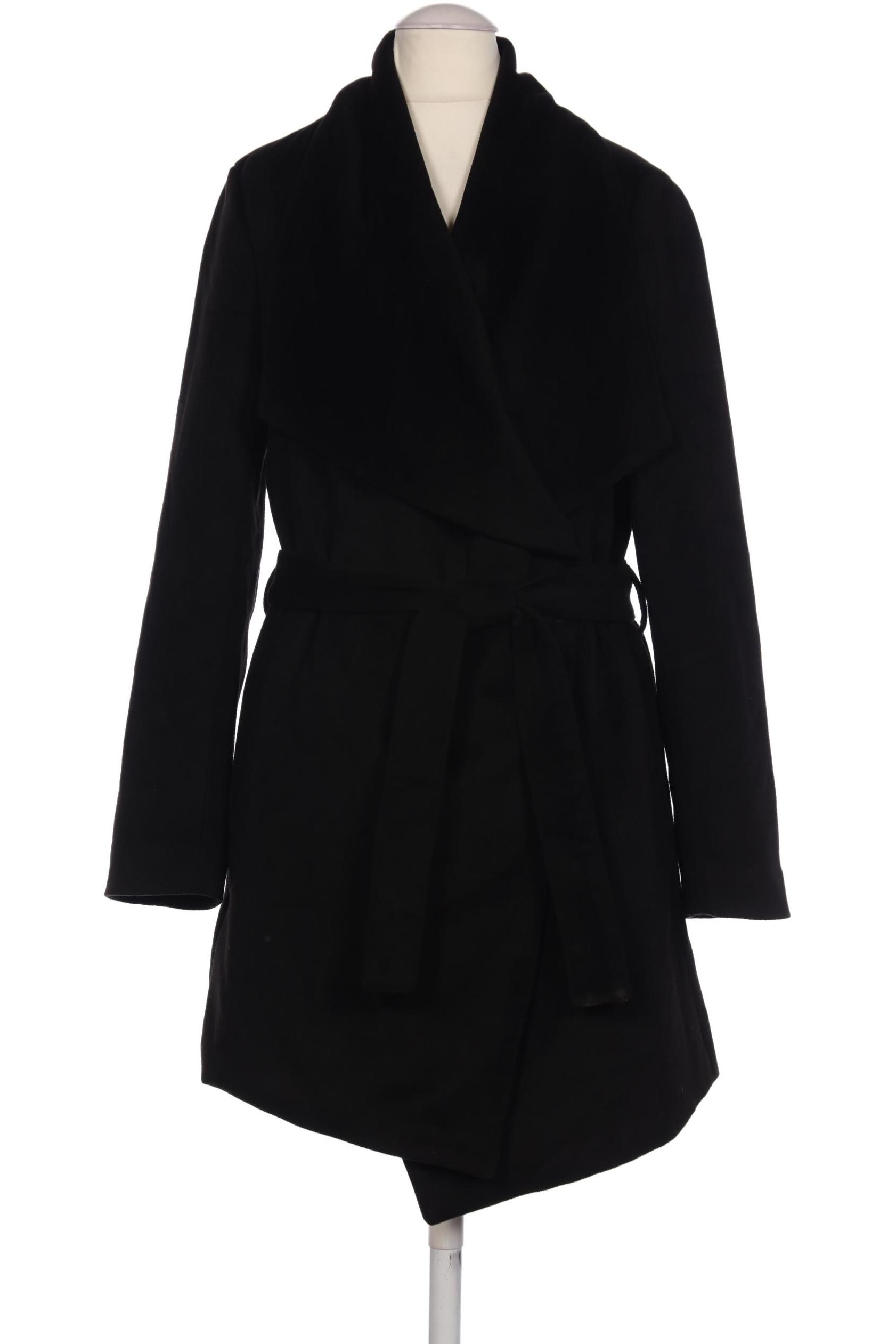

H&M Damen Mantel, schwarz