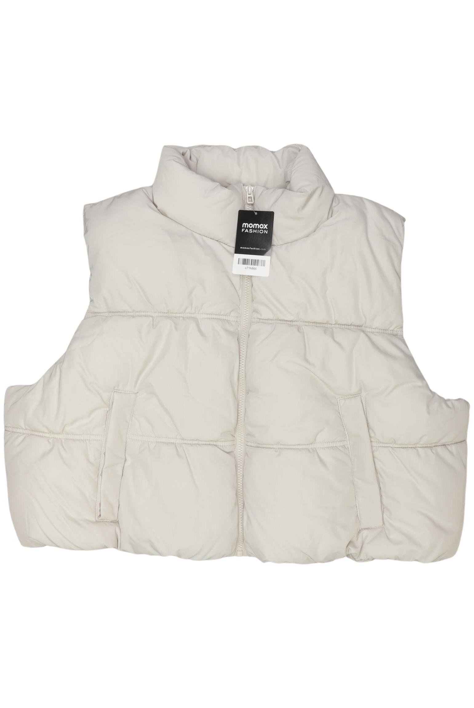 

H&M Damen Weste, cremeweiß, Gr. 44