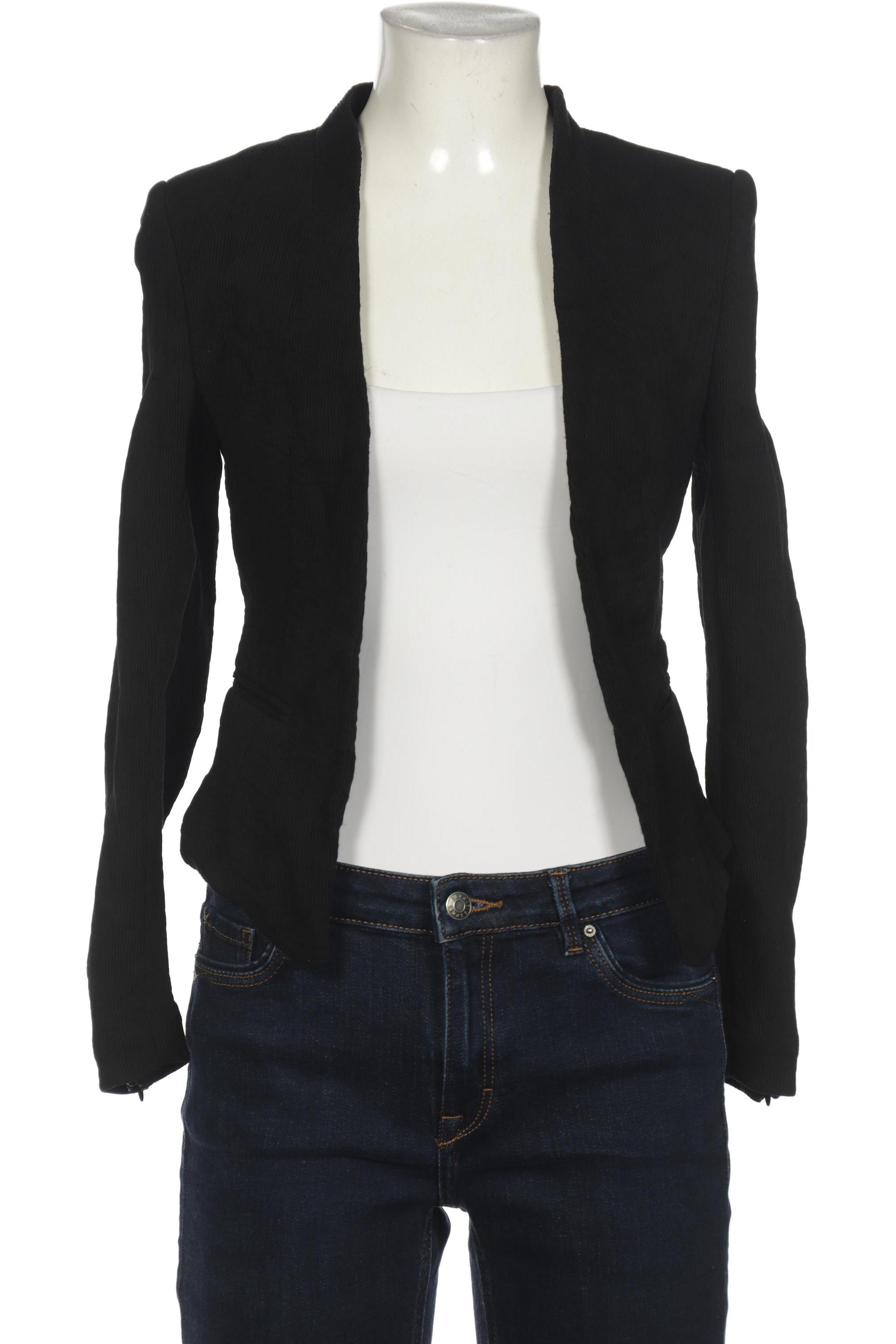 

H&M Damen Blazer, schwarz, Gr. 34