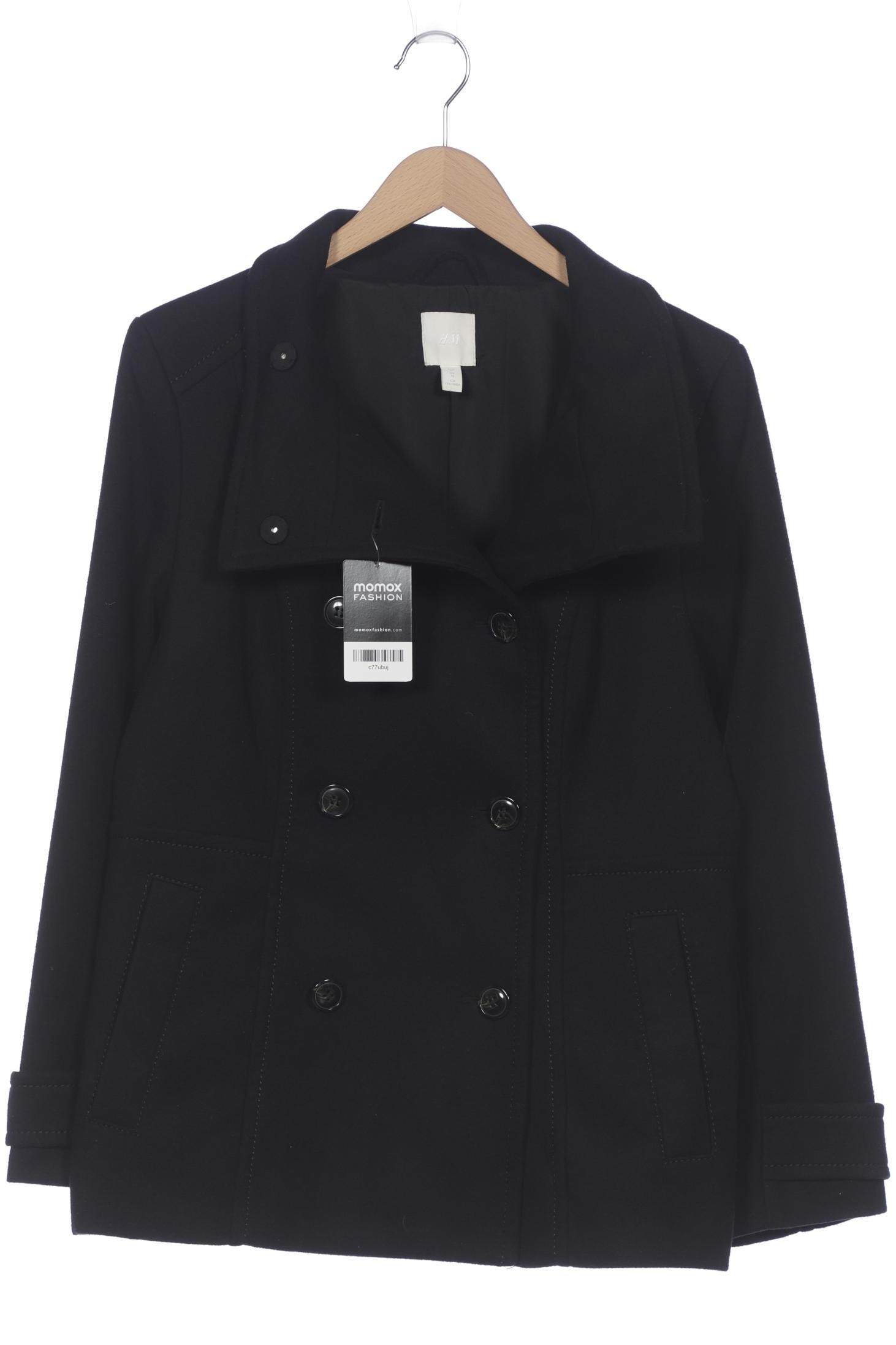 

H&M Damen Mantel, schwarz, Gr. 44