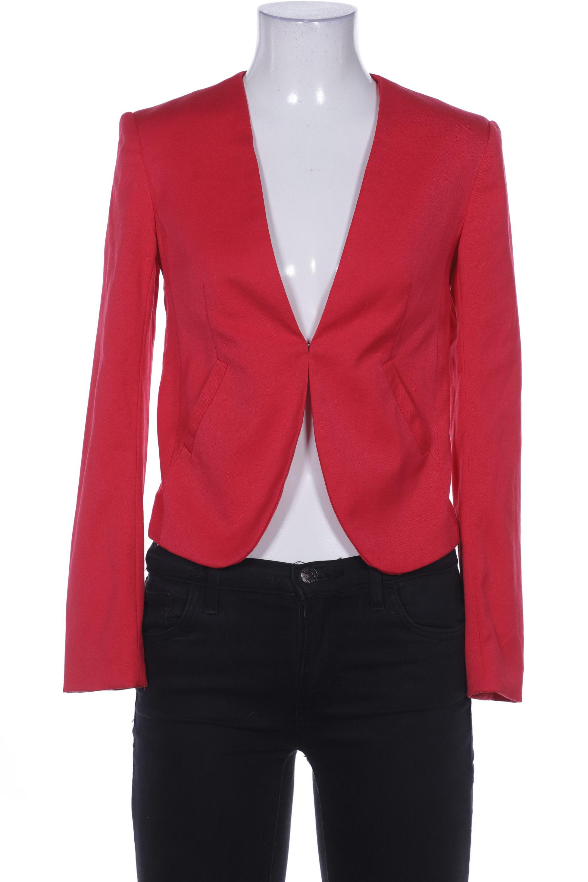 

H&M Damen Blazer, rot, Gr. 34