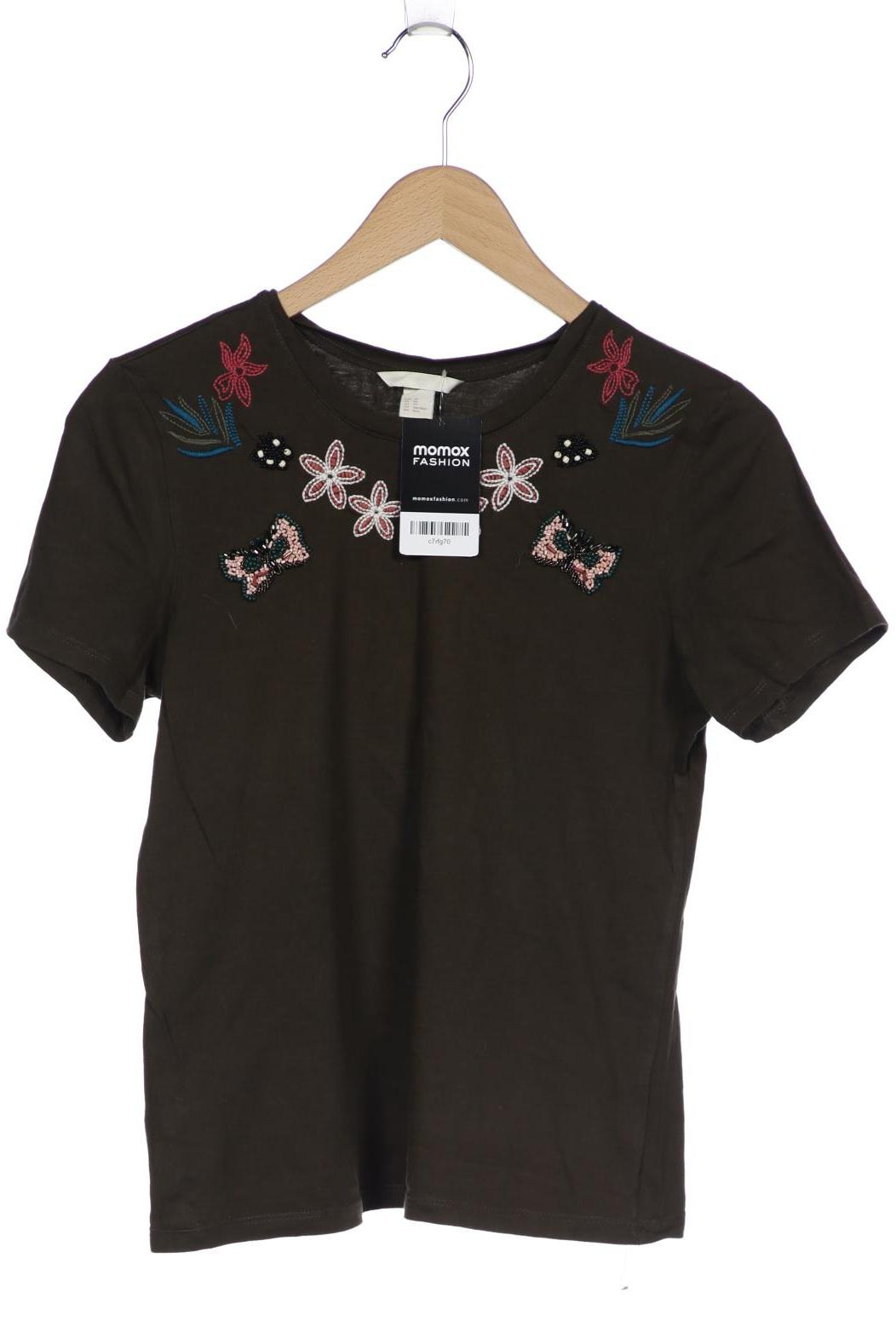 

H&M Damen T-Shirt, grün