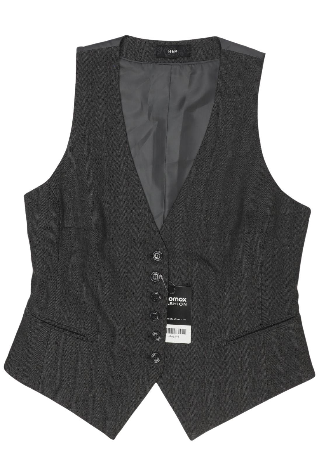 

H&M Damen Weste, grau, Gr. 36