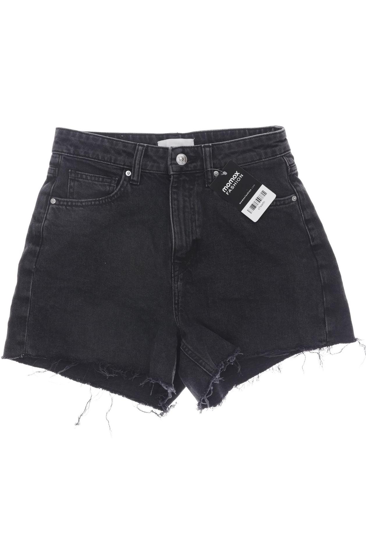 Thumbnail - H&amp;M Damen Shorts, schwarz, Gr. 36