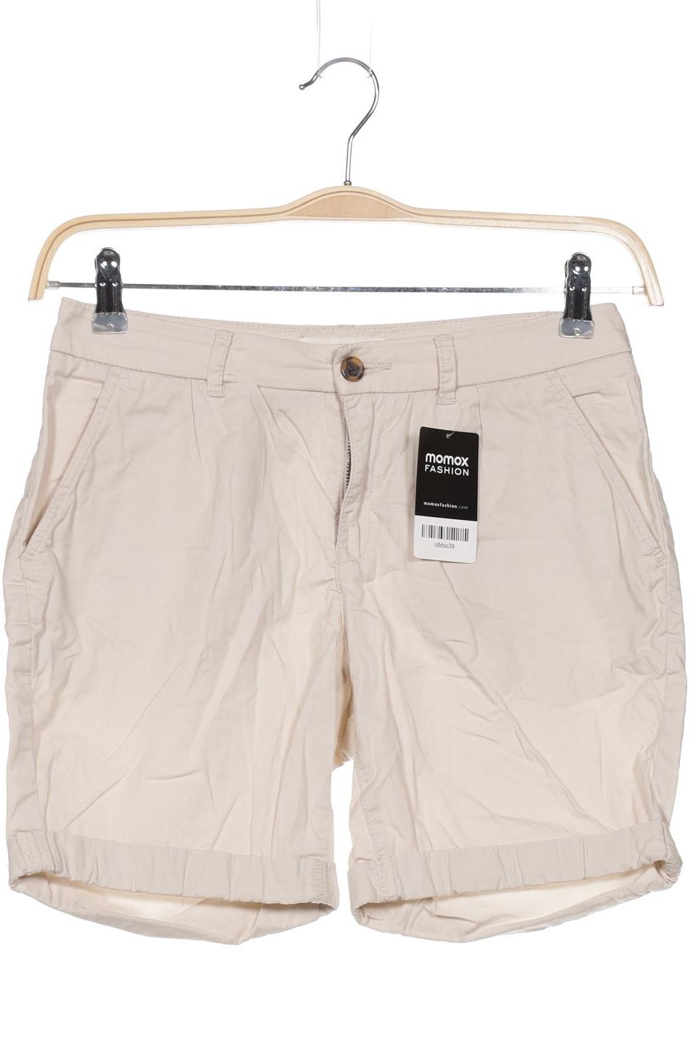 

H&M Damen Shorts, cremeweiß, Gr. 34
