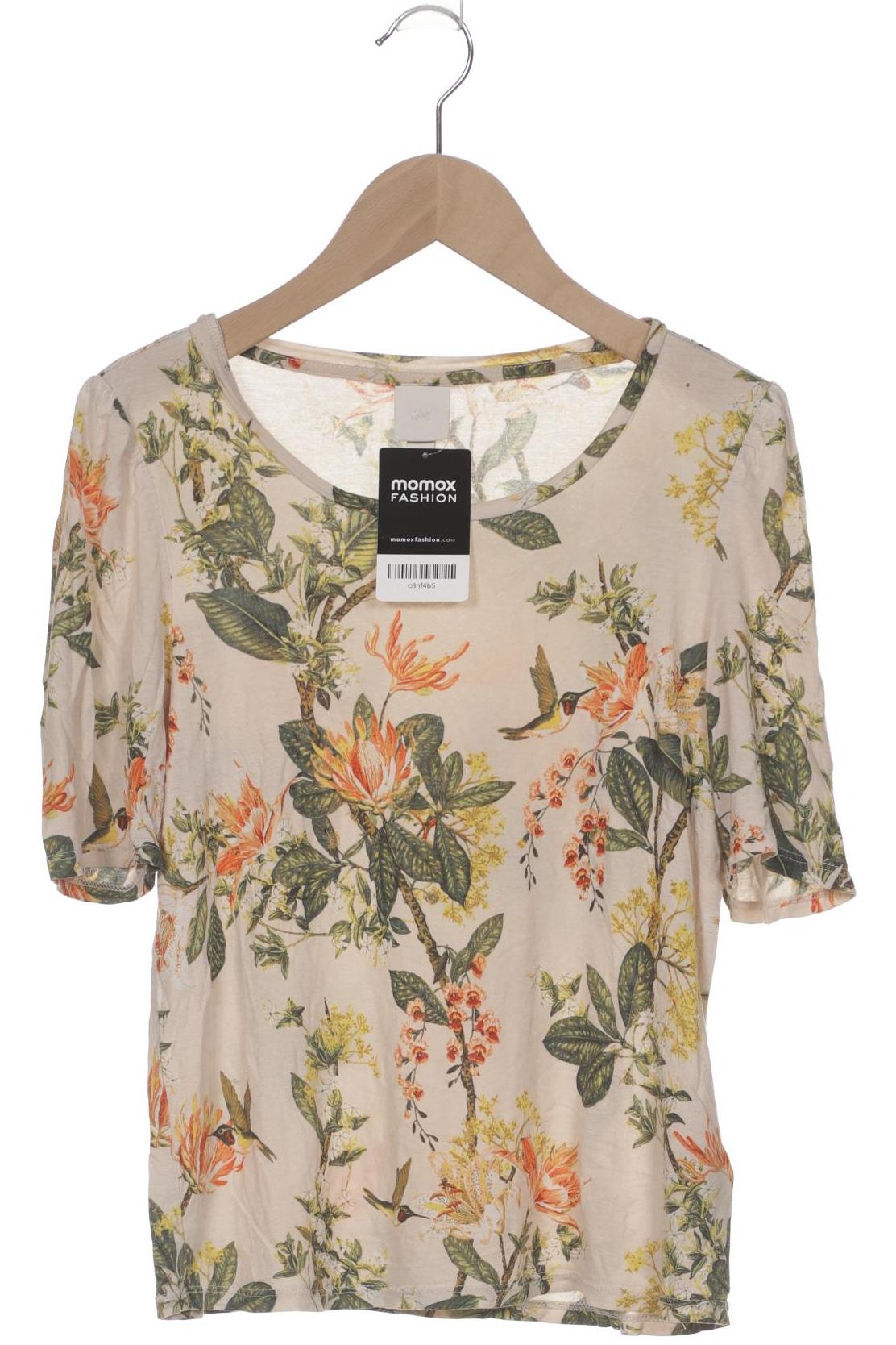 

H&M Damen T-Shirt, beige, Gr. 36