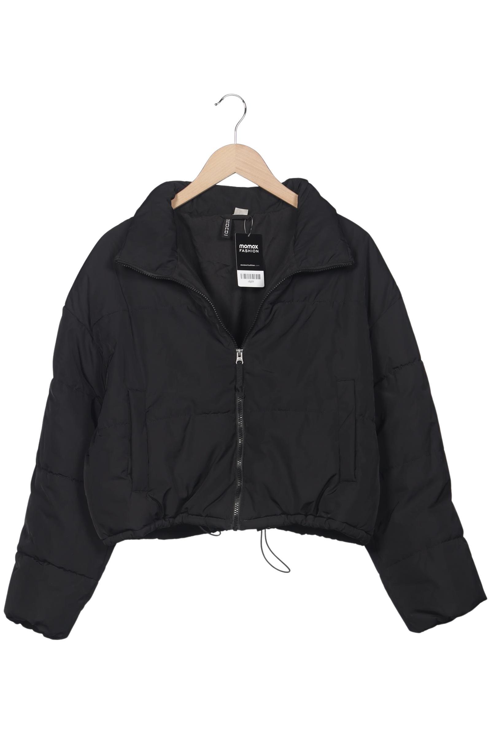 

H&M Damen Jacke, schwarz, Gr. 38