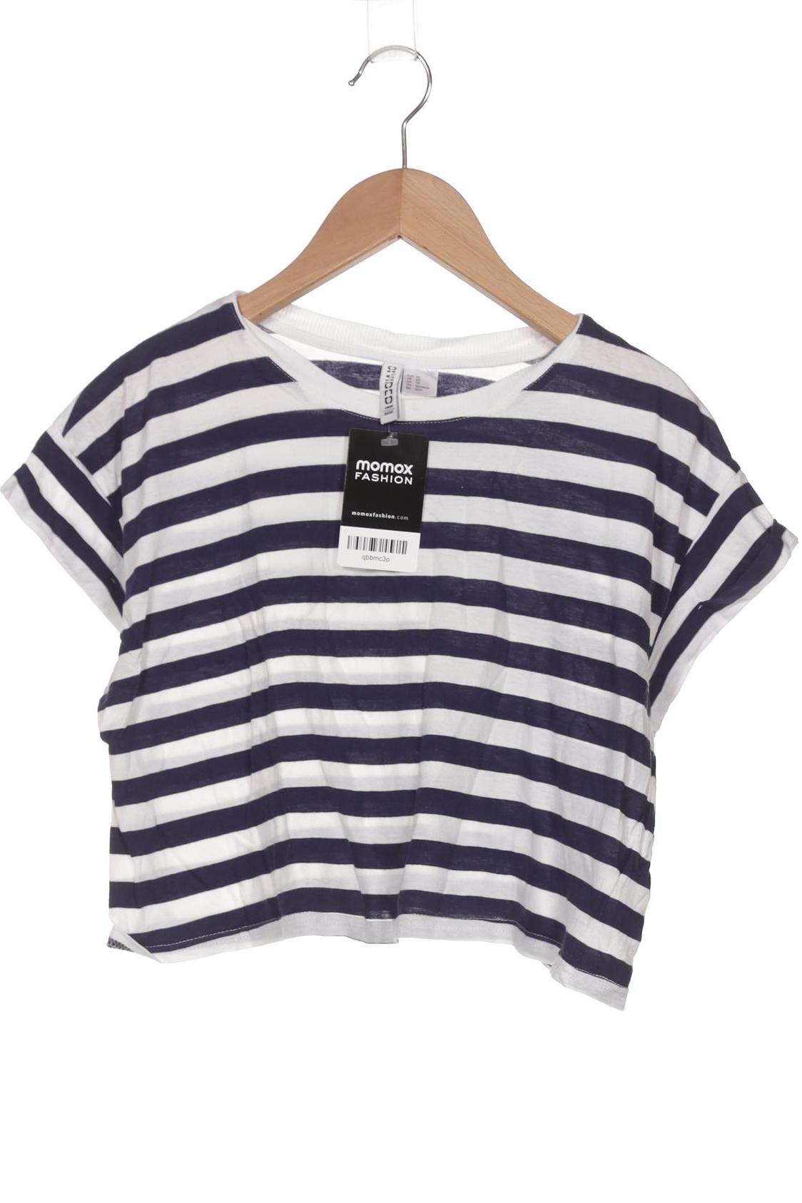 

H&M Damen T-Shirt, blau, Gr. 34