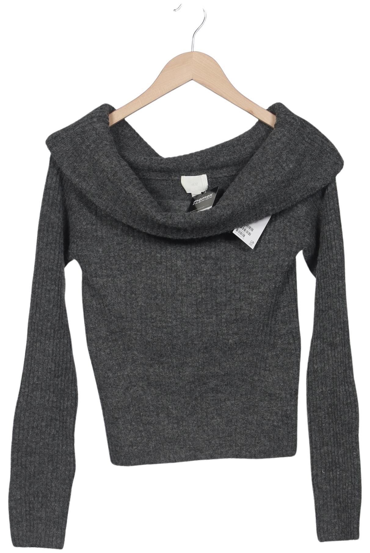 

H&M Damen Pullover, grau, Gr. 36