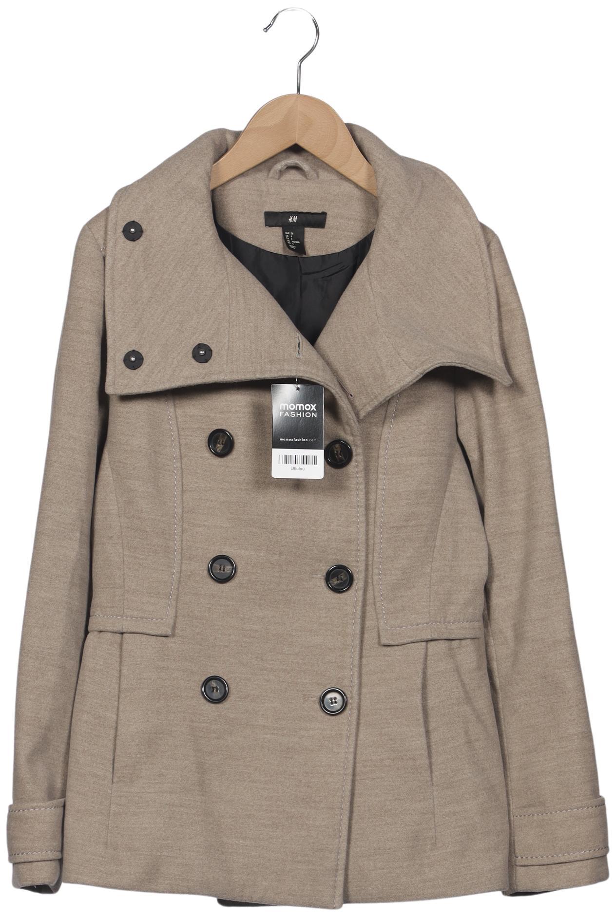 

H&M Damen Mantel, beige, Gr. 36