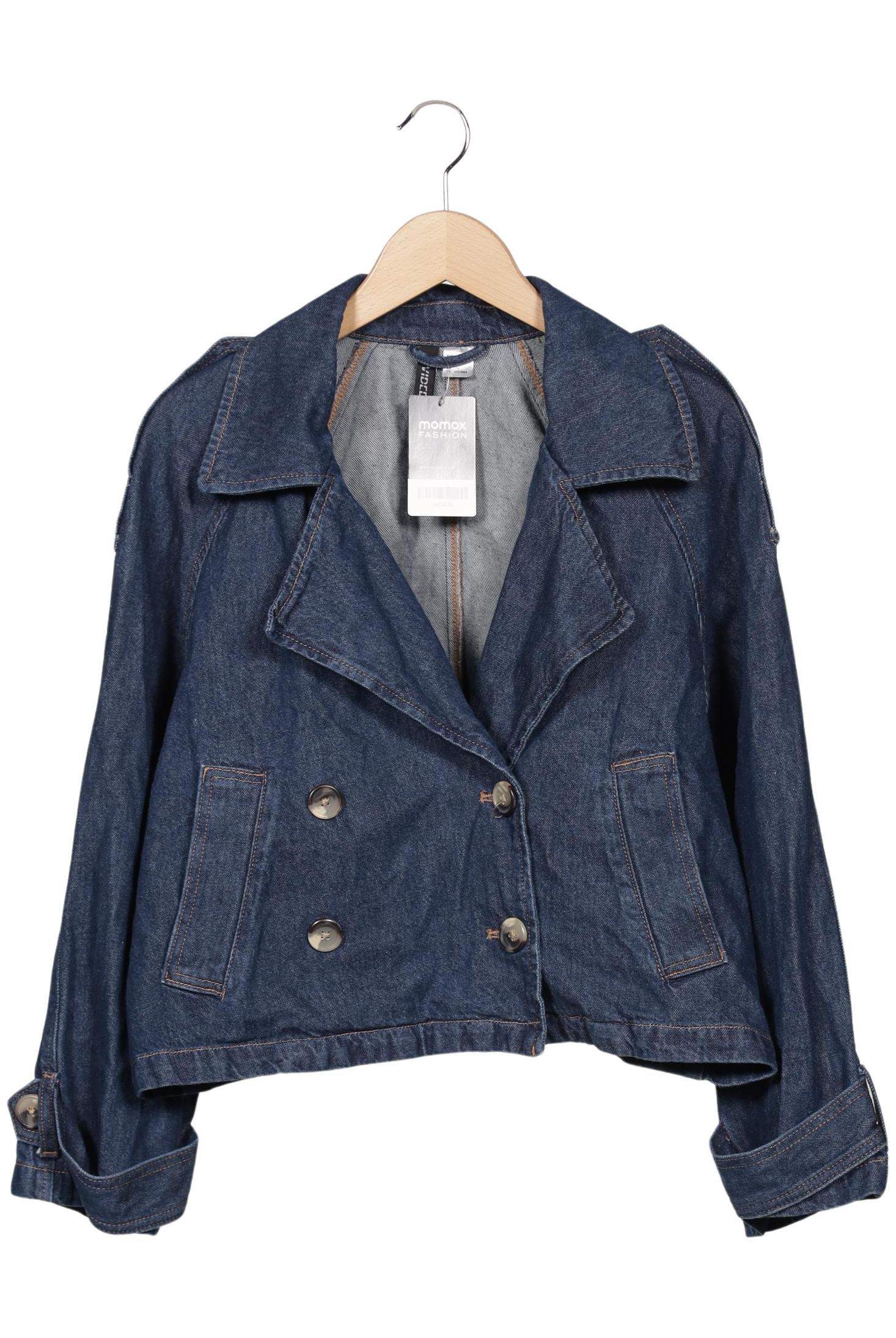 

H&M Damen Jacke, blau, Gr. 36
