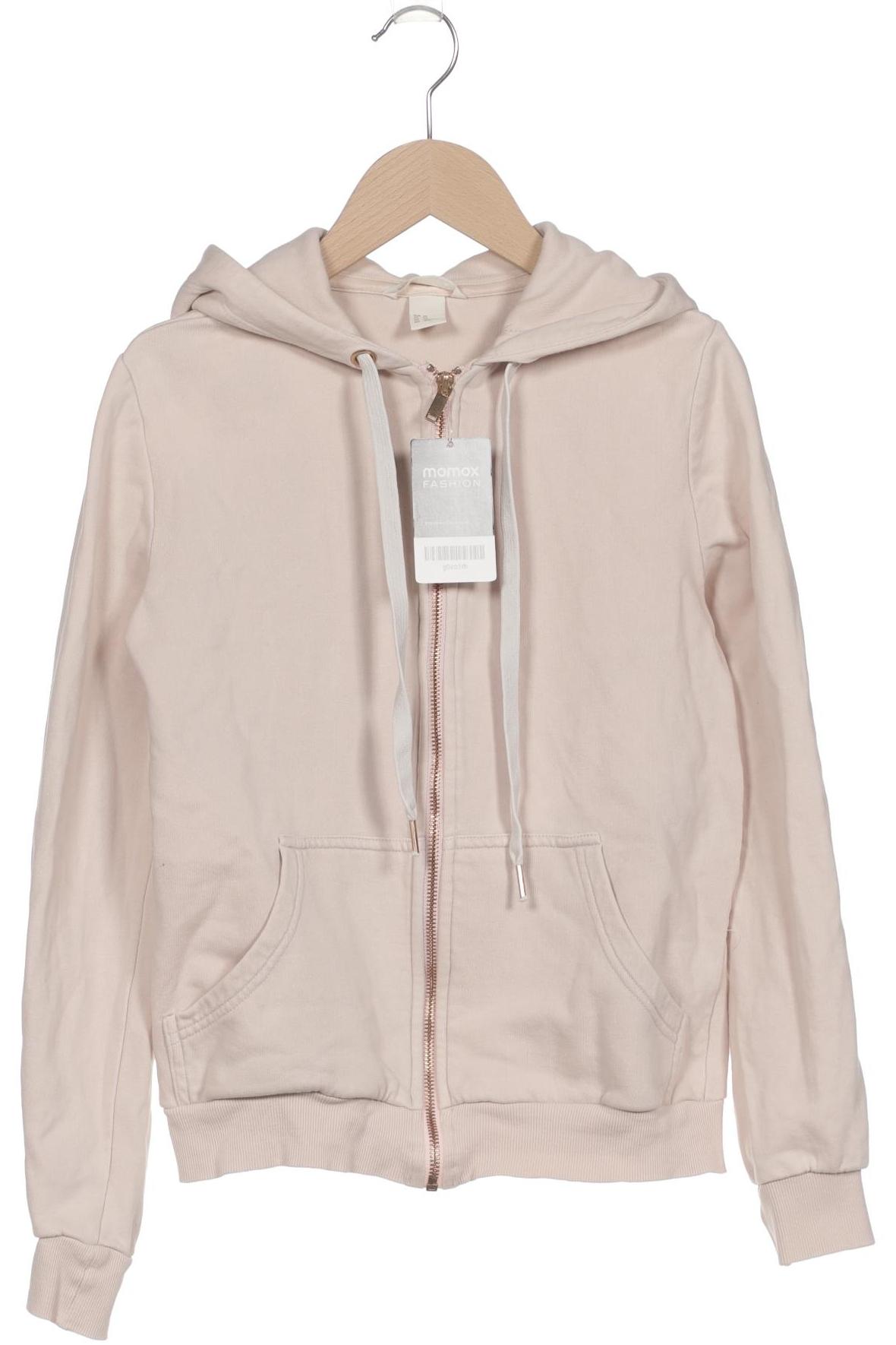 

H&M Damen Kapuzenpullover, beige, Gr. 34