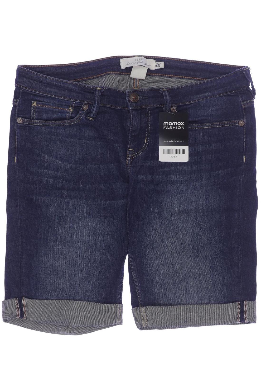 Thumbnail - H&amp;M Damen Shorts, blau, Gr. 29
