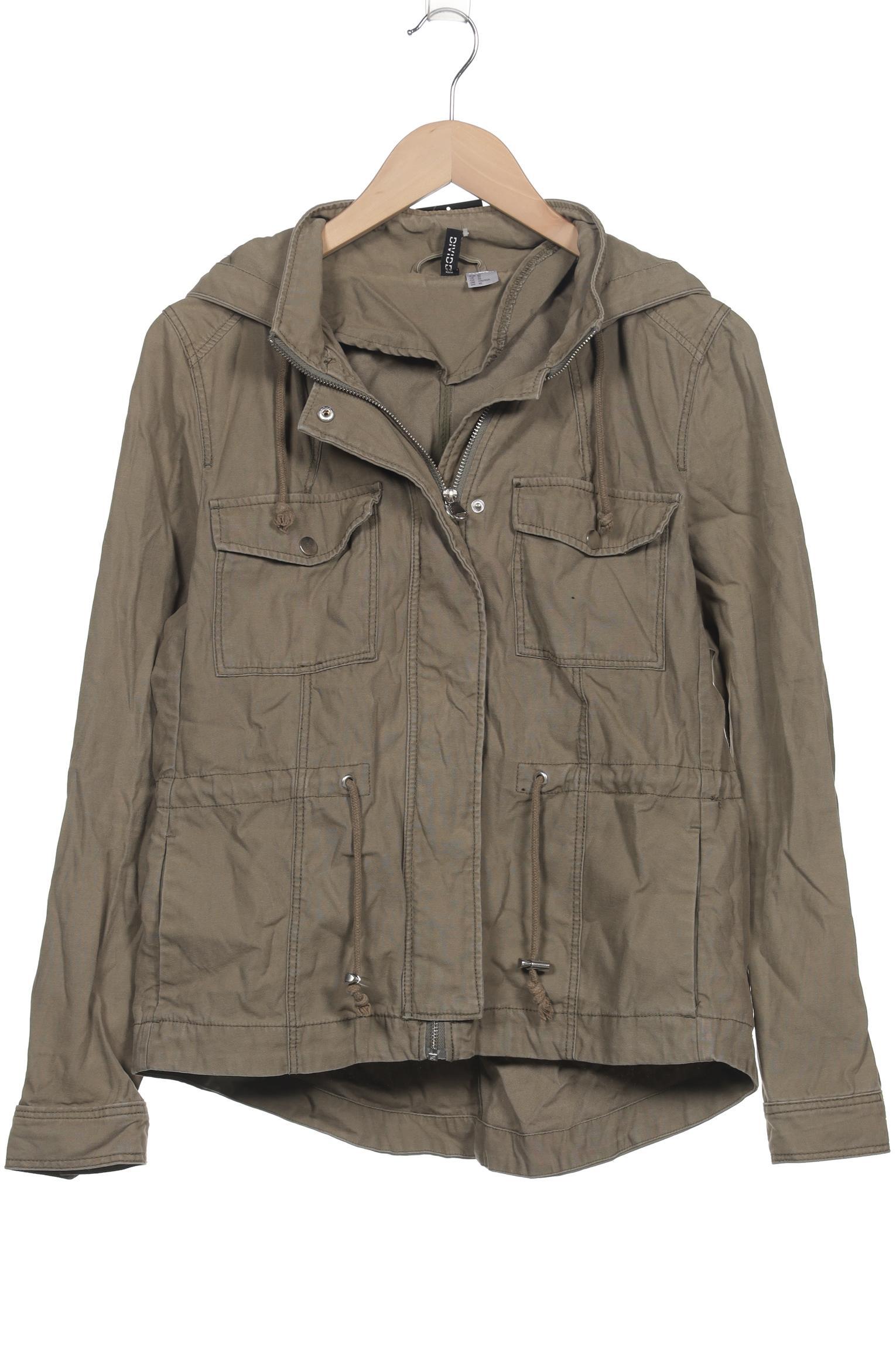 

H&M Damen Jacke, grün, Gr. 40