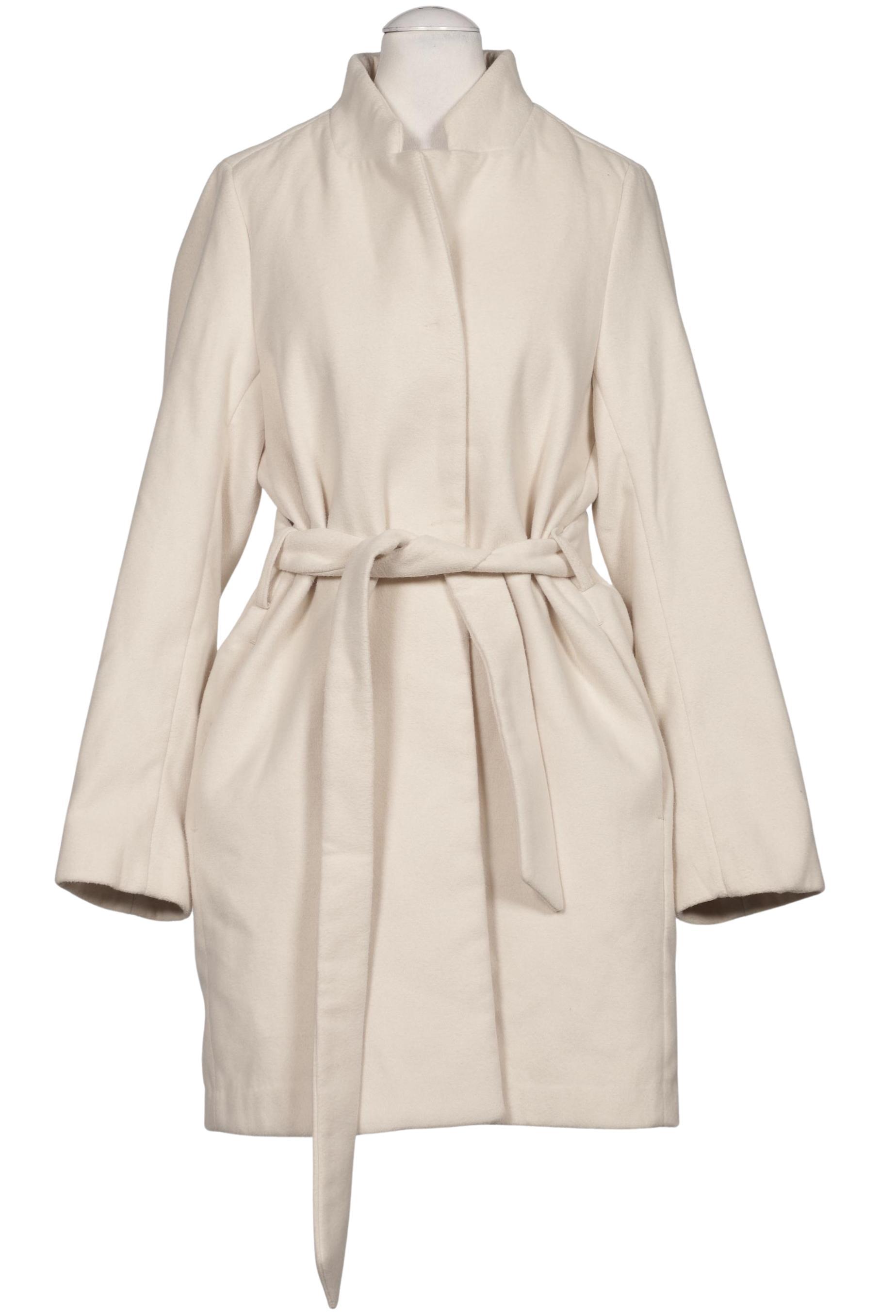 

H&M Damen Mantel, cremeweiß, Gr. 38