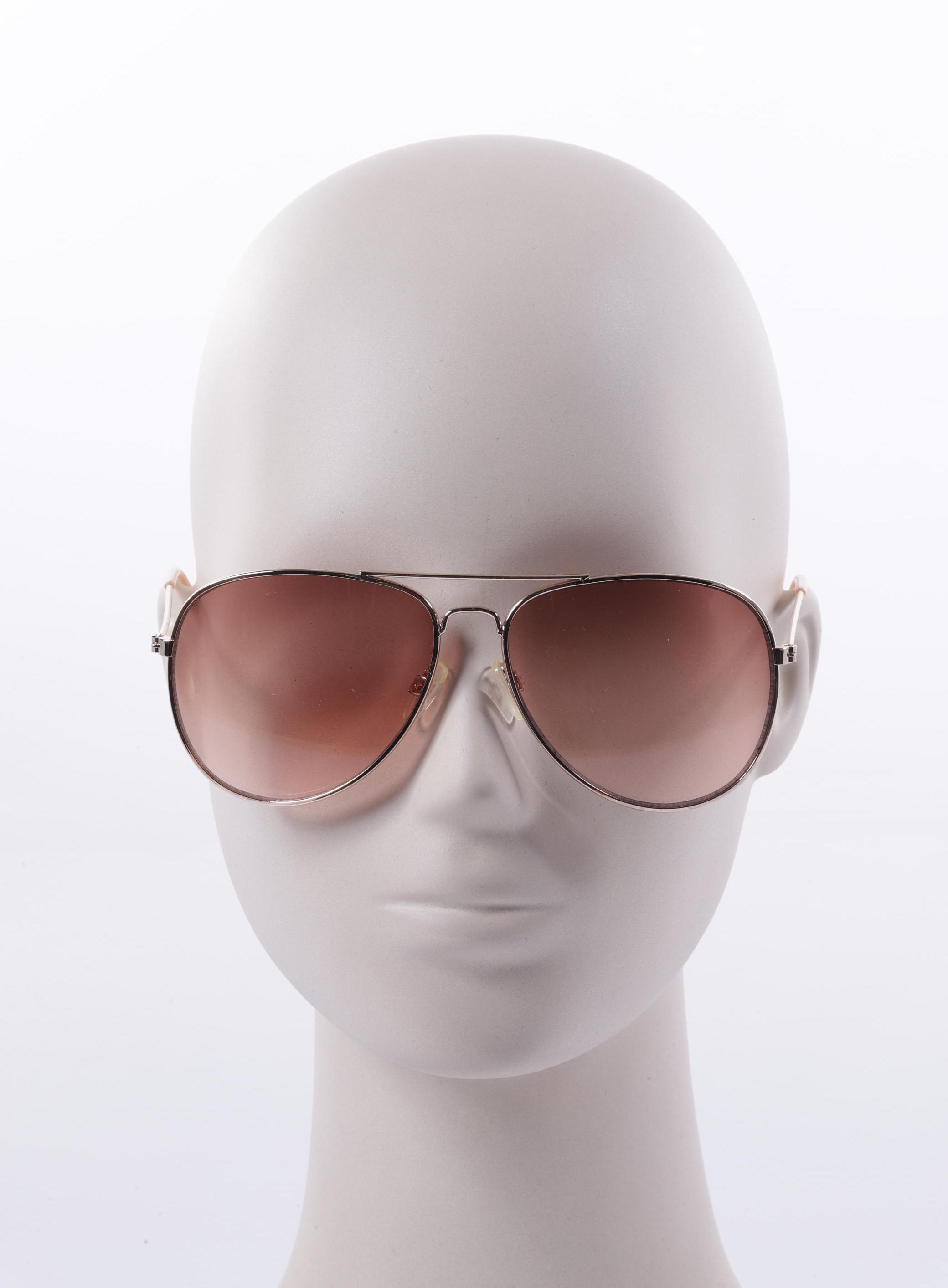 

H&M Damen Sonnenbrille, gold, Gr.