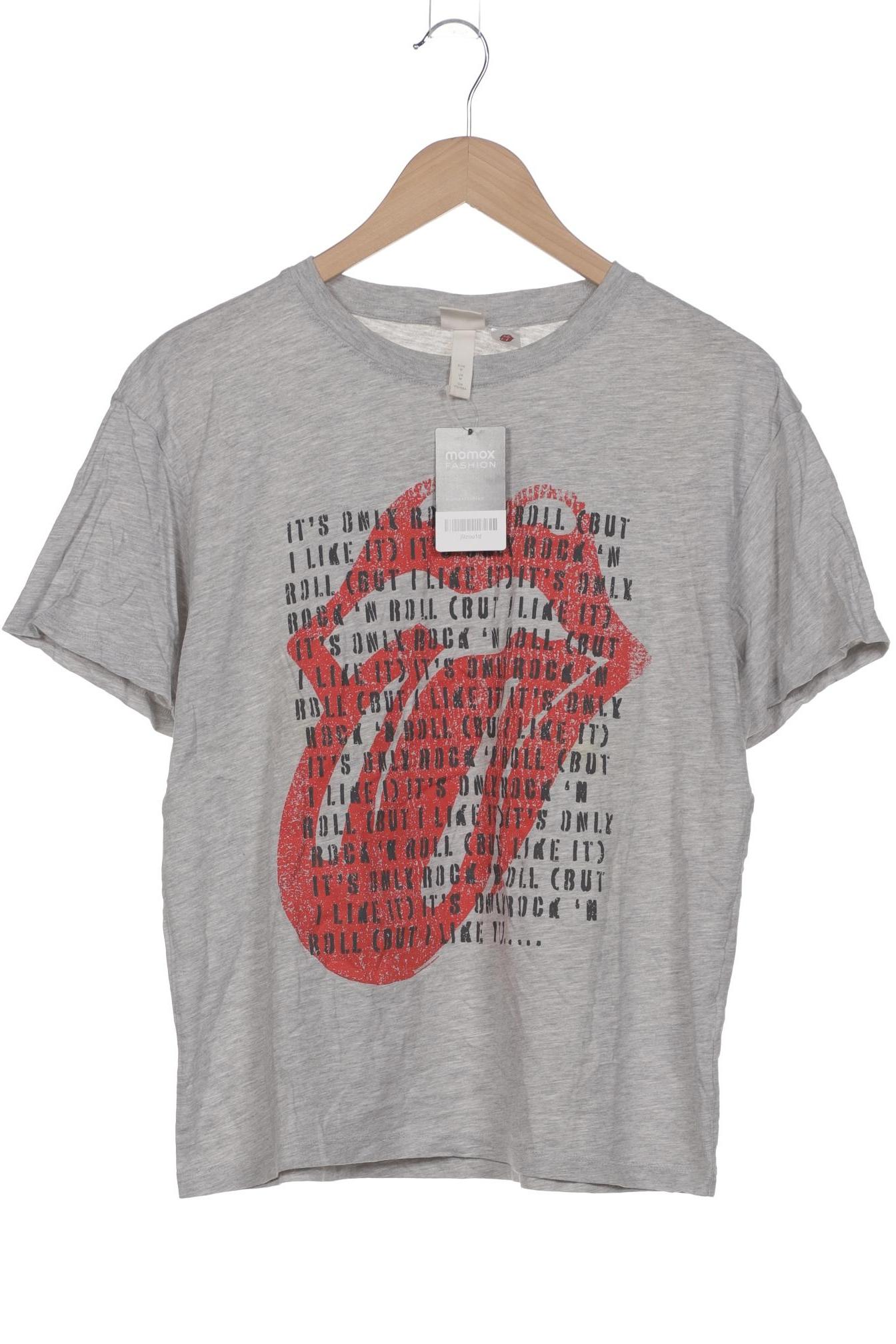 

H&M Damen T-Shirt, grau, Gr. 38