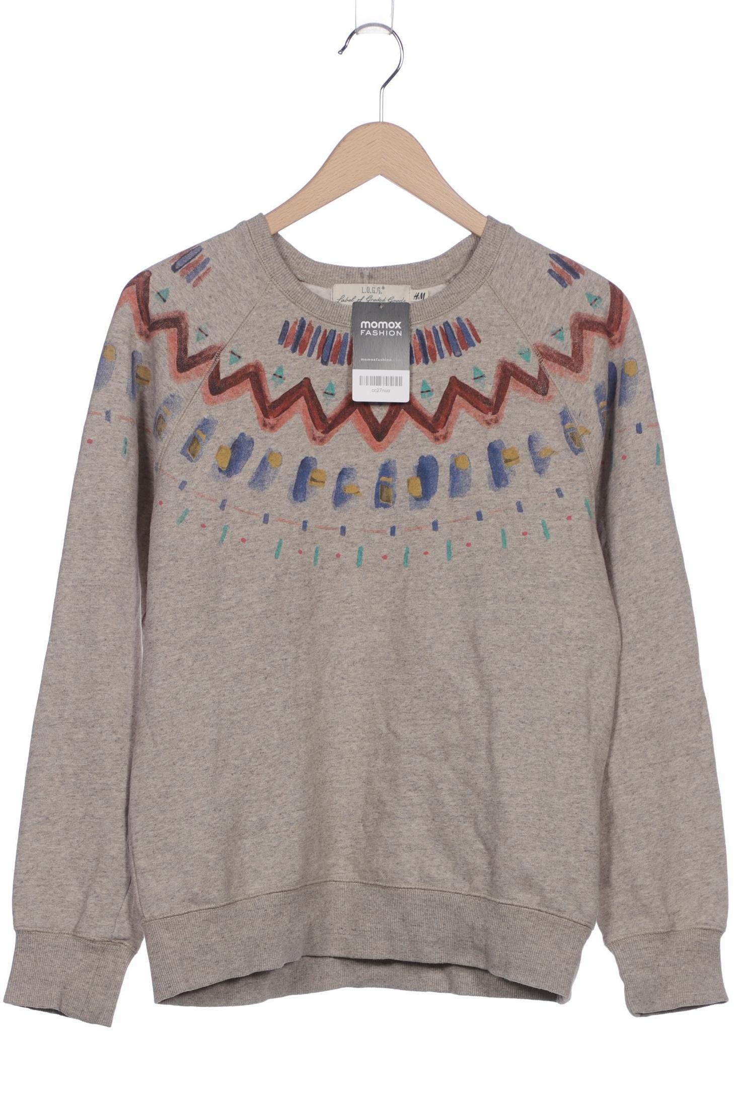 

H&M Damen Sweatshirt, beige, Gr. 36