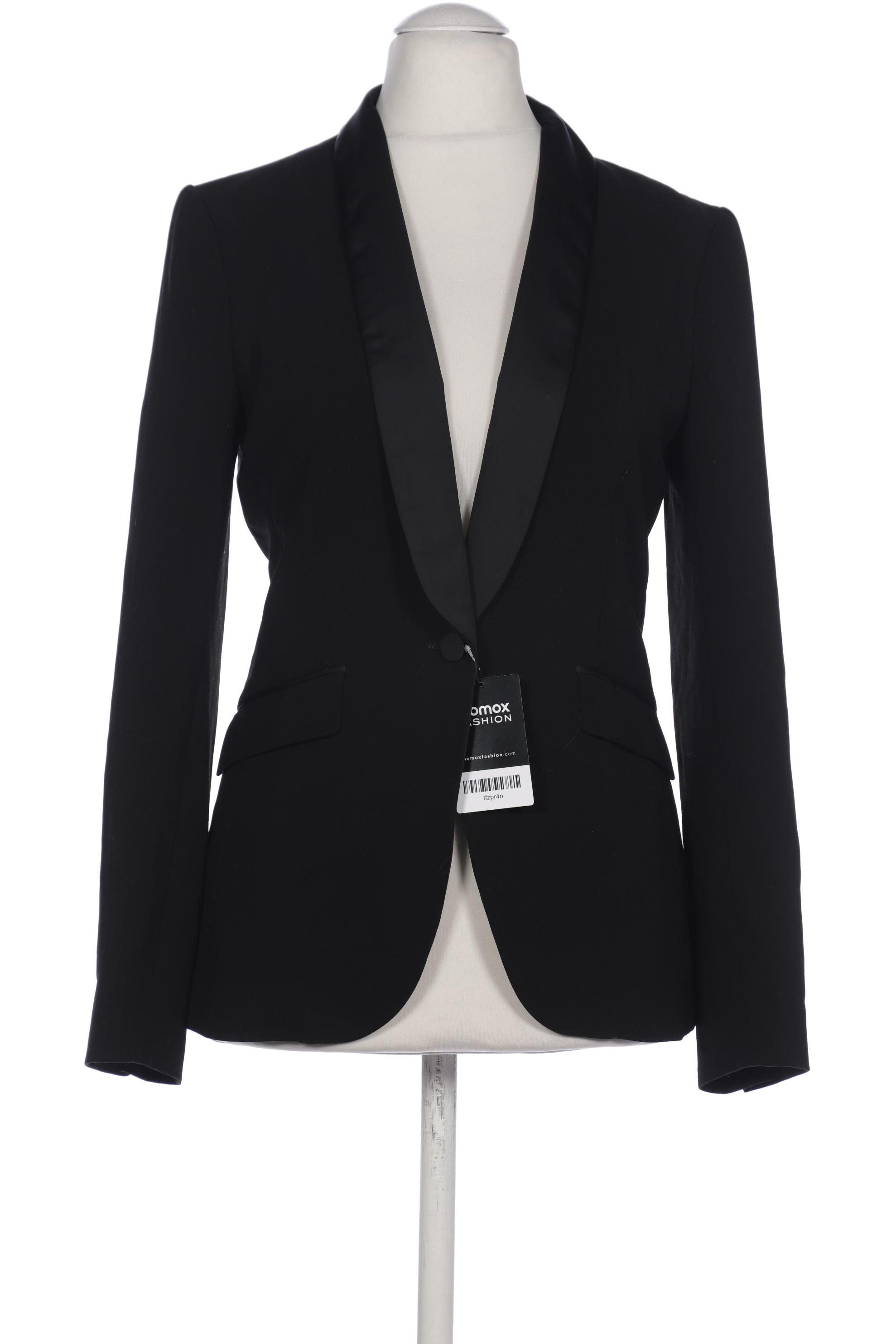 

H&M Damen Blazer, schwarz, Gr. 38