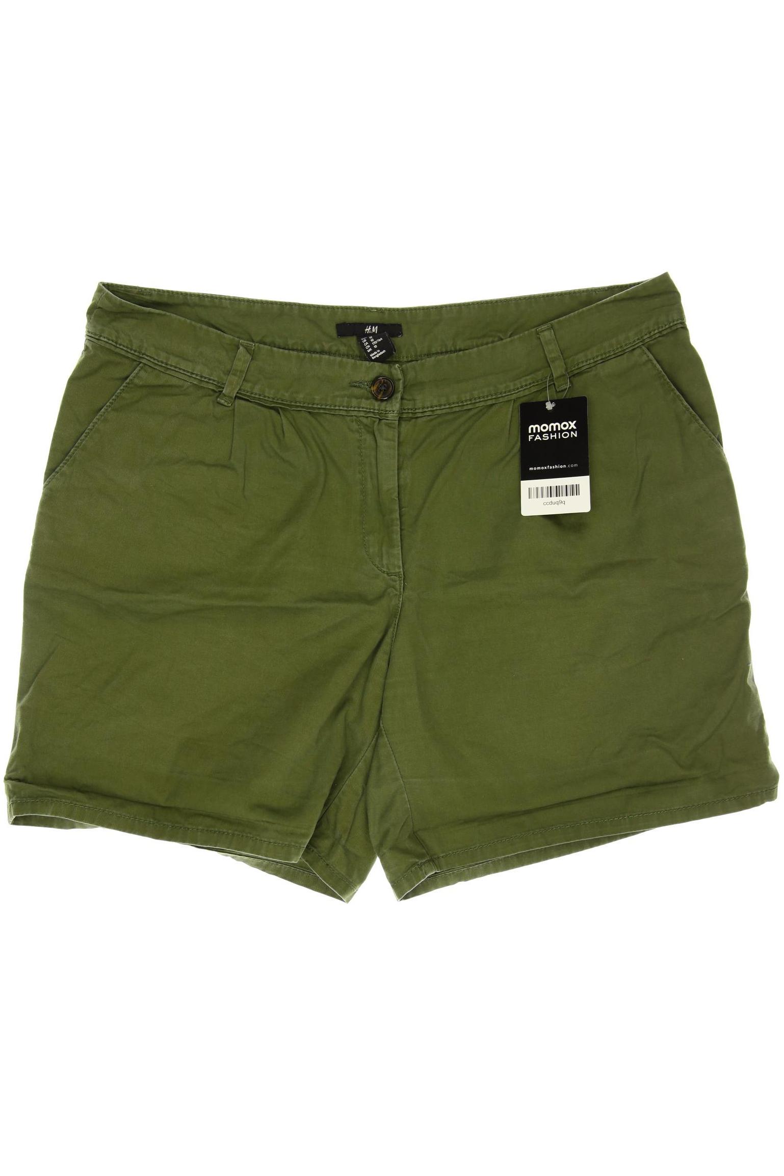 

H&M Damen Shorts, grün, Gr. 40