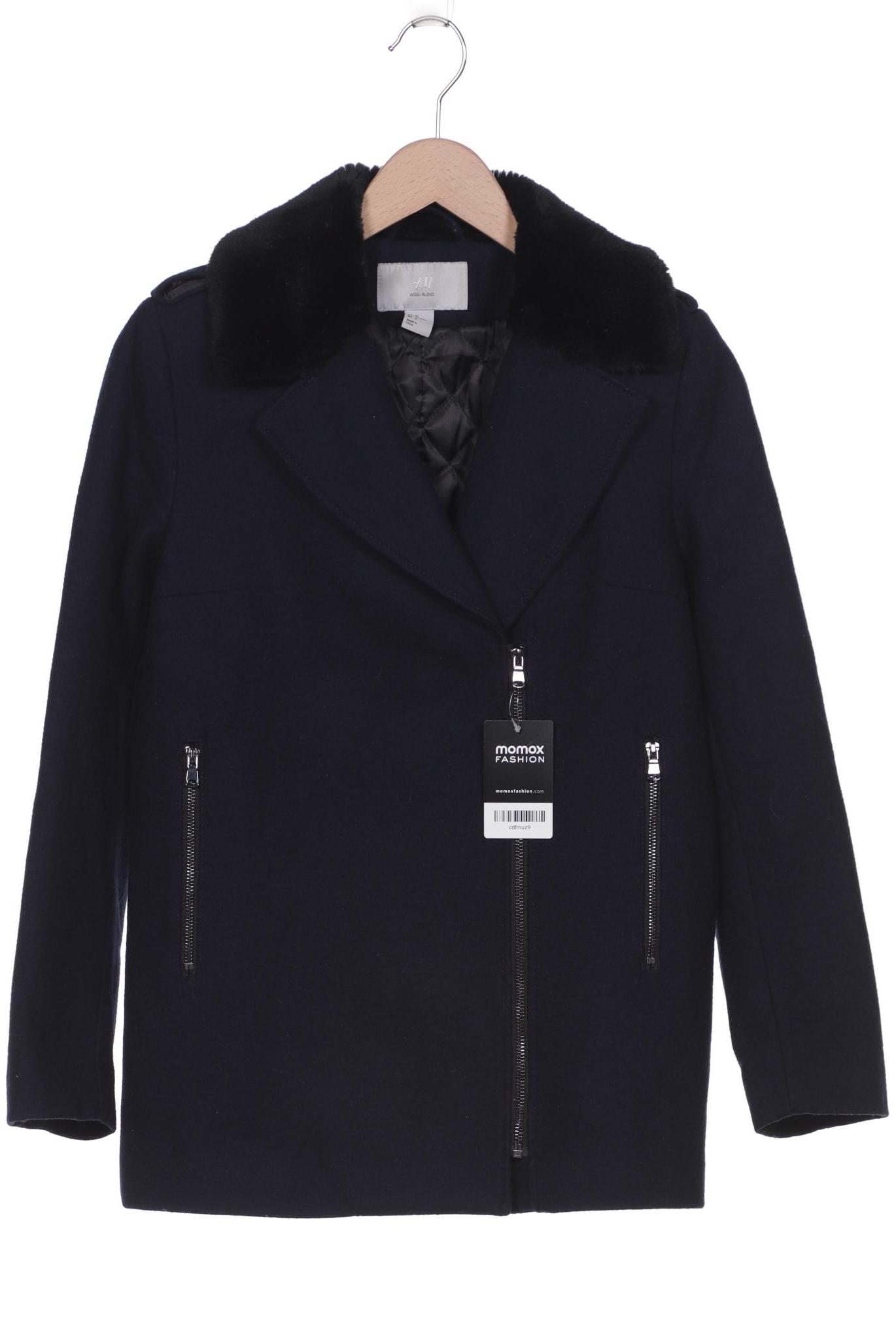 

H&M Damen Mantel, marineblau