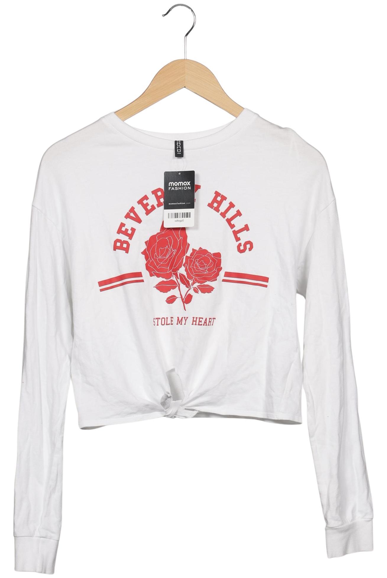 

H&M Damen Sweatshirt, weiß, Gr. 36