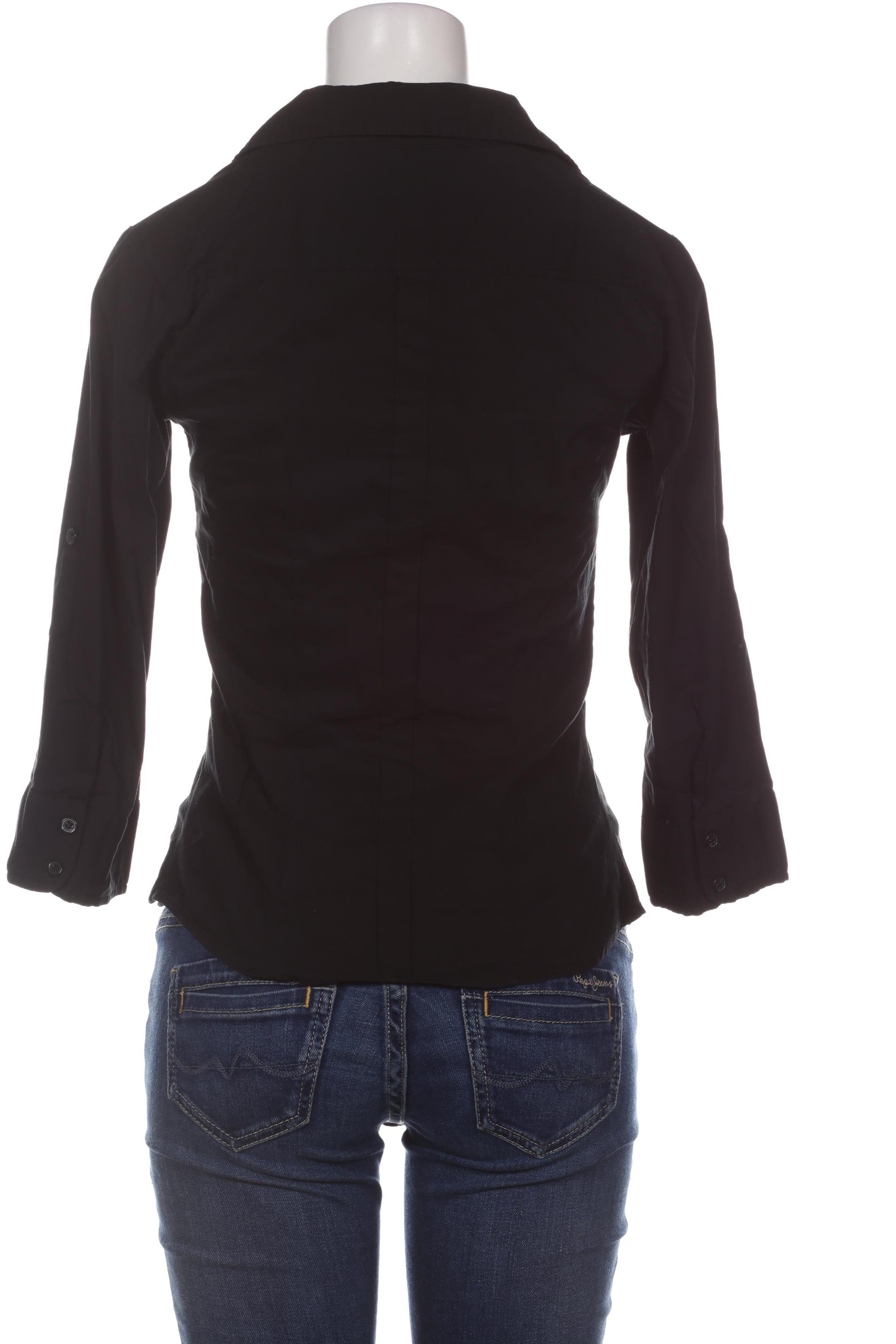 

H&M Damen Bluse, schwarz, Gr. 34