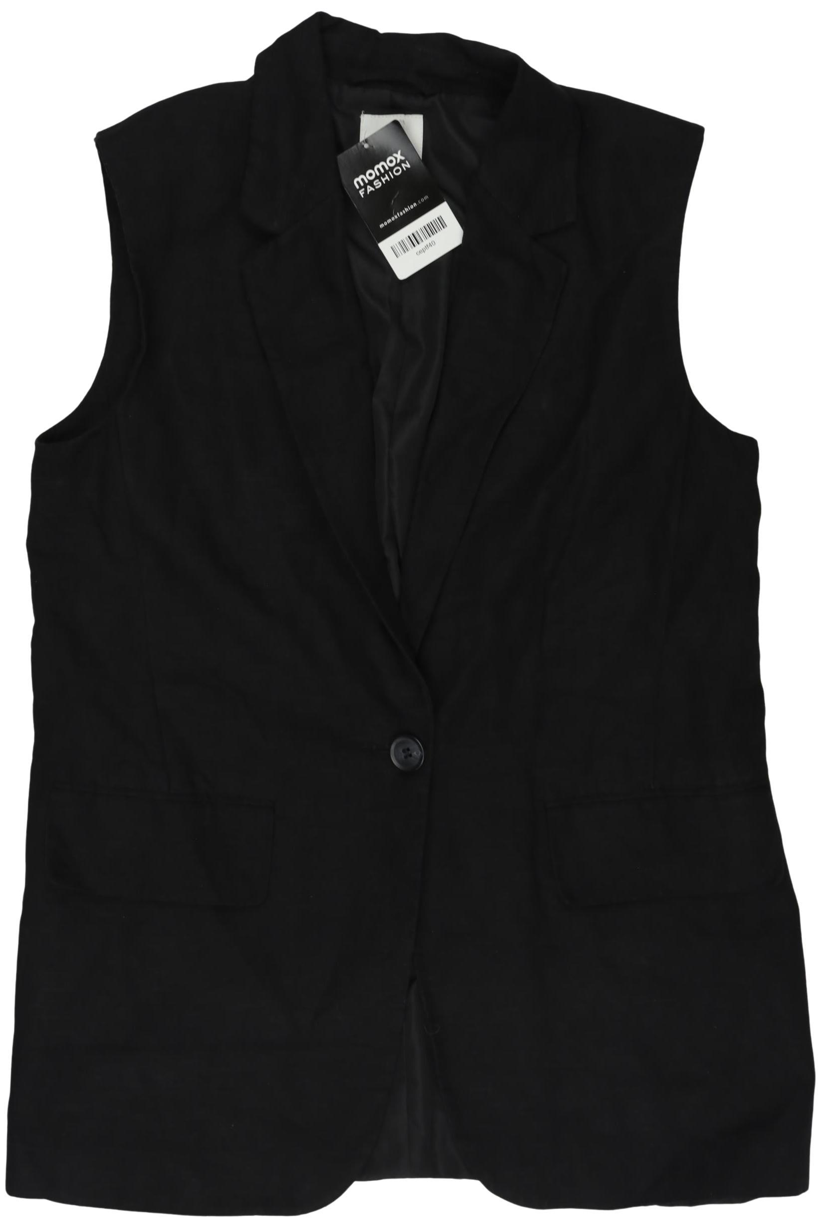 

H&M Damen Weste, schwarz, Gr. 34