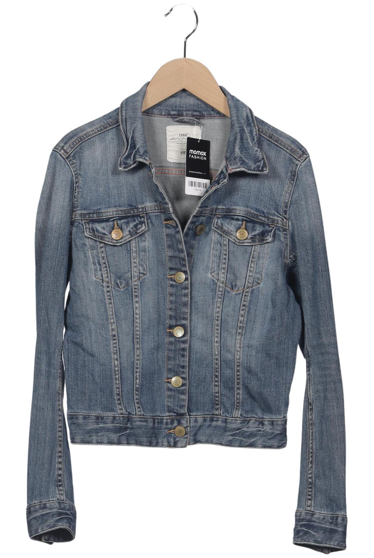 

H&M Damen Jacke, blau, Gr. 38