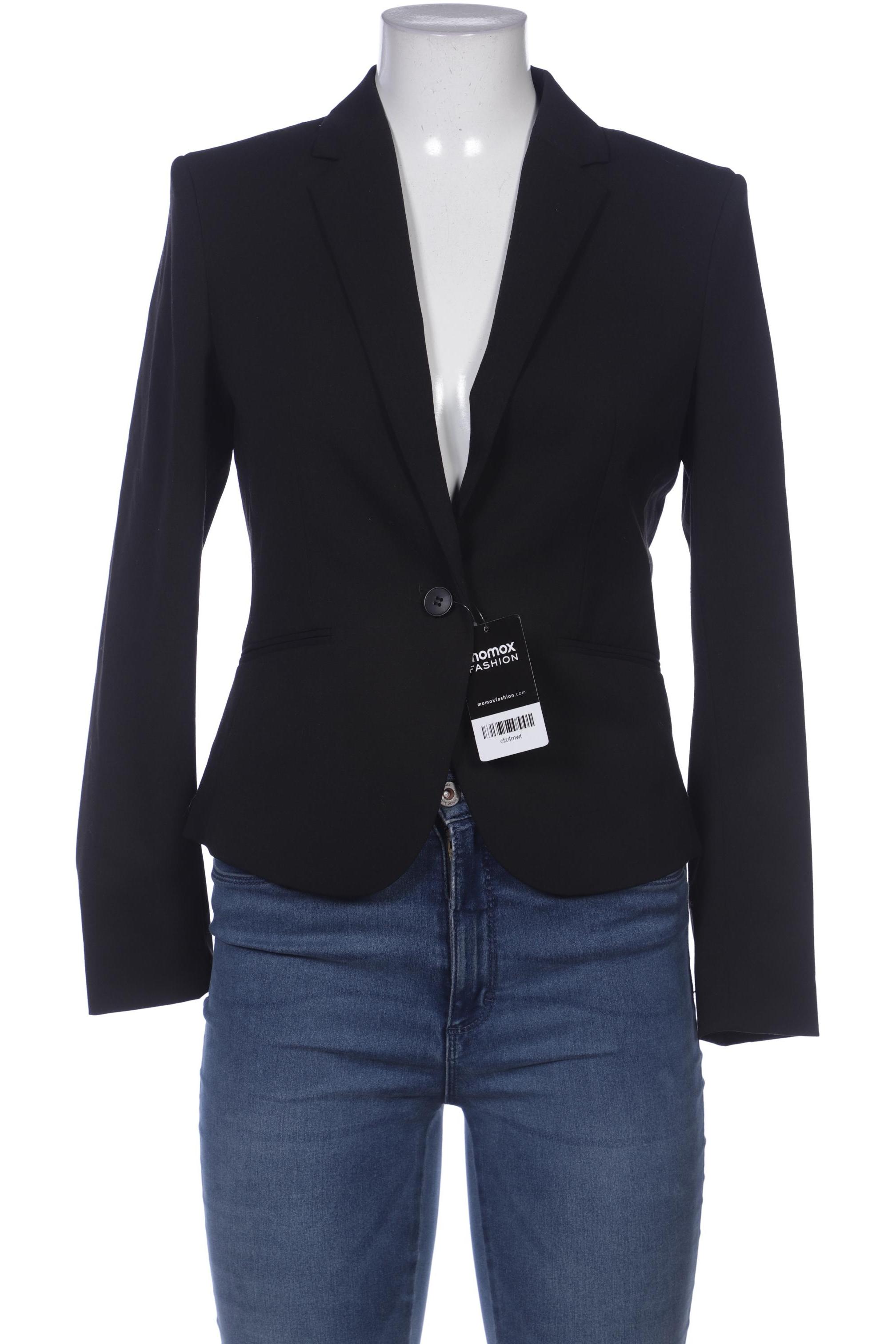 

H&M Damen Blazer, schwarz, Gr. 38