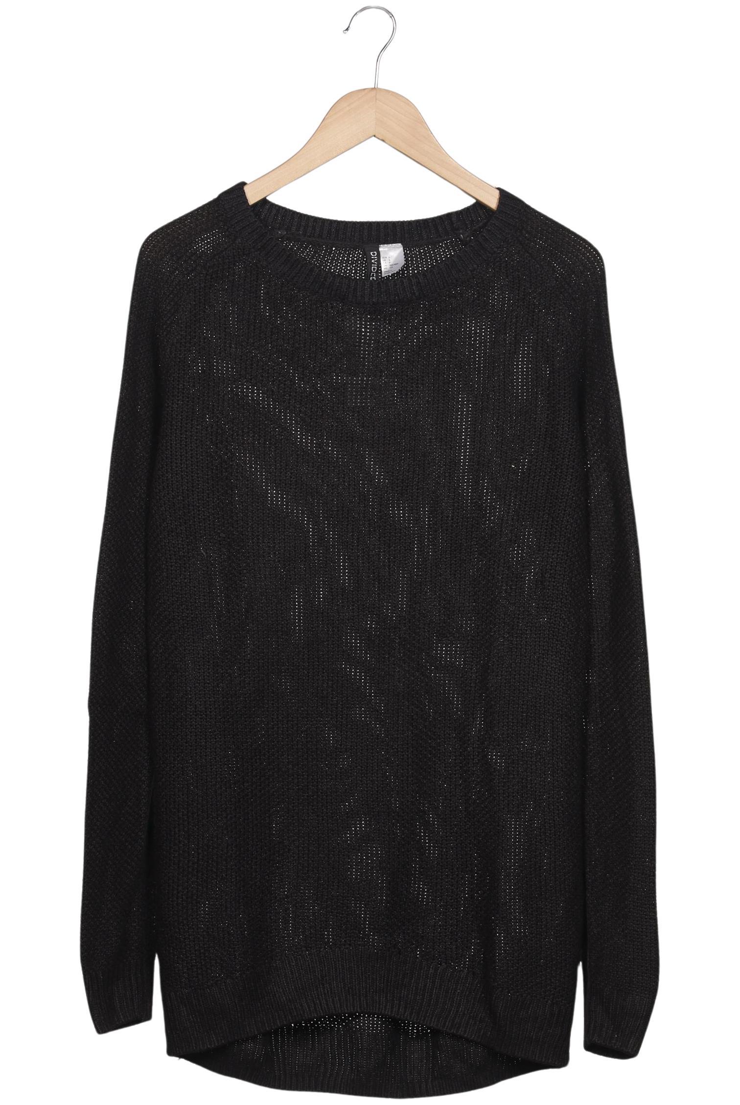 

H&M Damen Pullover, schwarz, Gr. 36