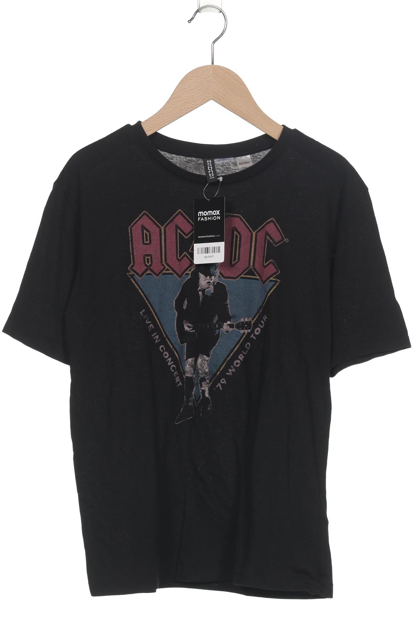 

H&M Damen T-Shirt, schwarz, Gr. 34
