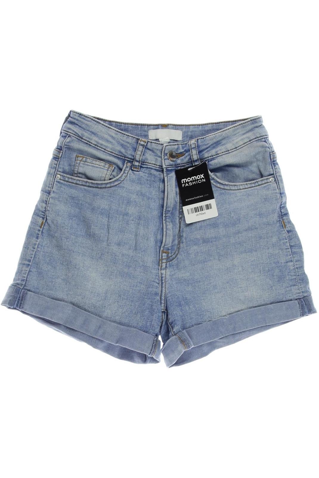 

H&M Damen Shorts, hellblau, Gr. 36