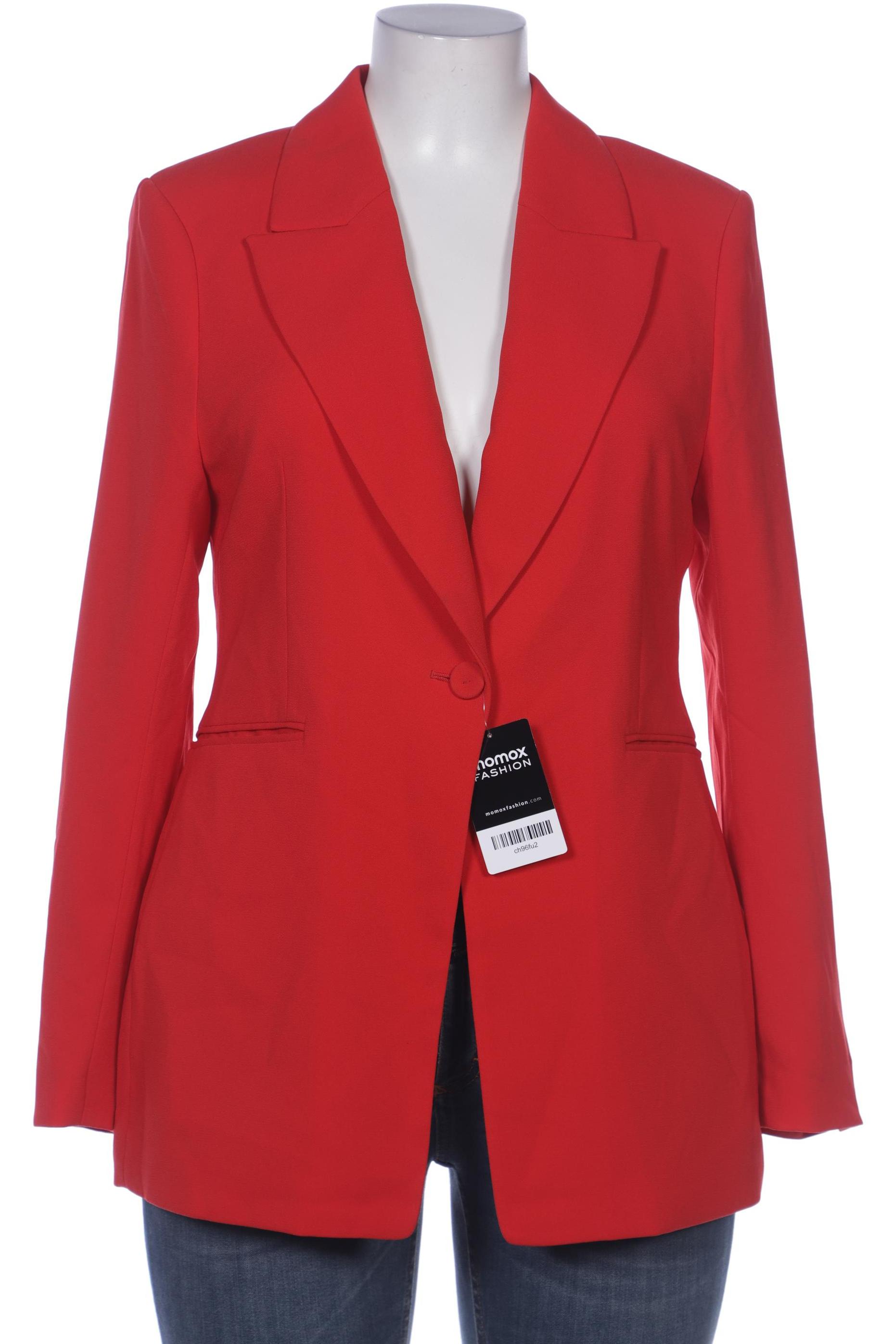 

H&M Damen Blazer, rot, Gr. 42
