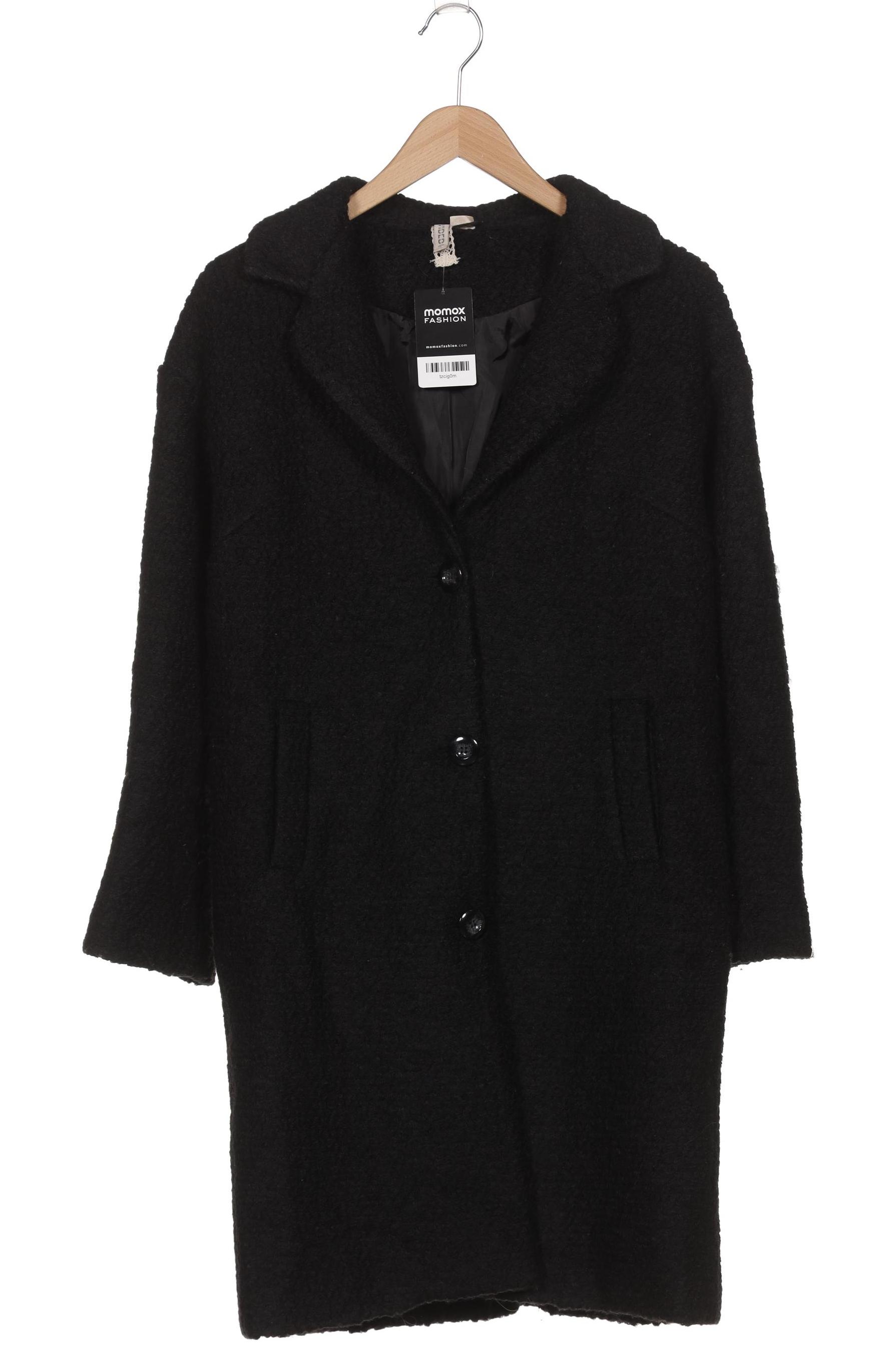 

H&M Damen Mantel, schwarz, Gr. 34