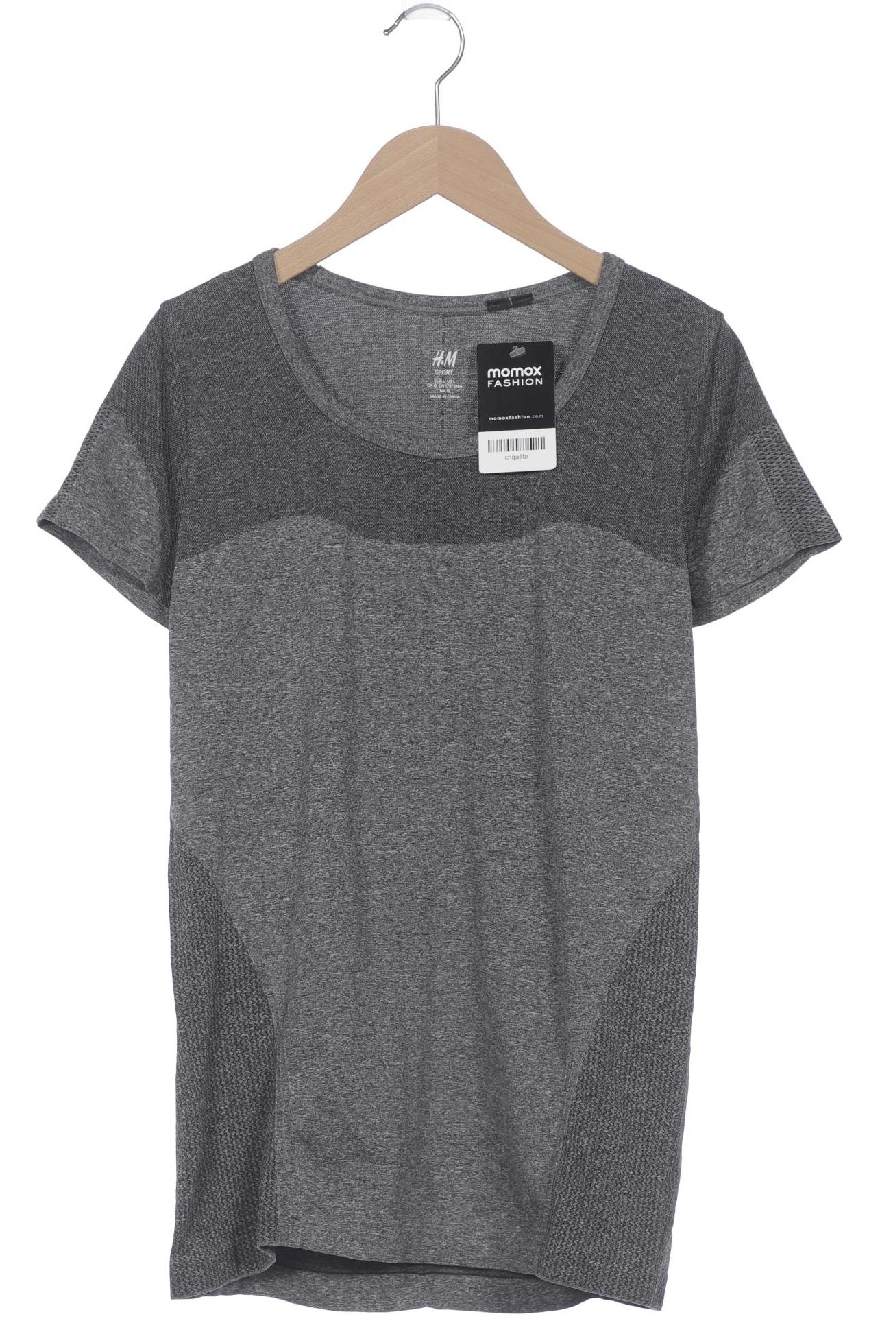 

H&M Damen T-Shirt, grau, Gr. 42