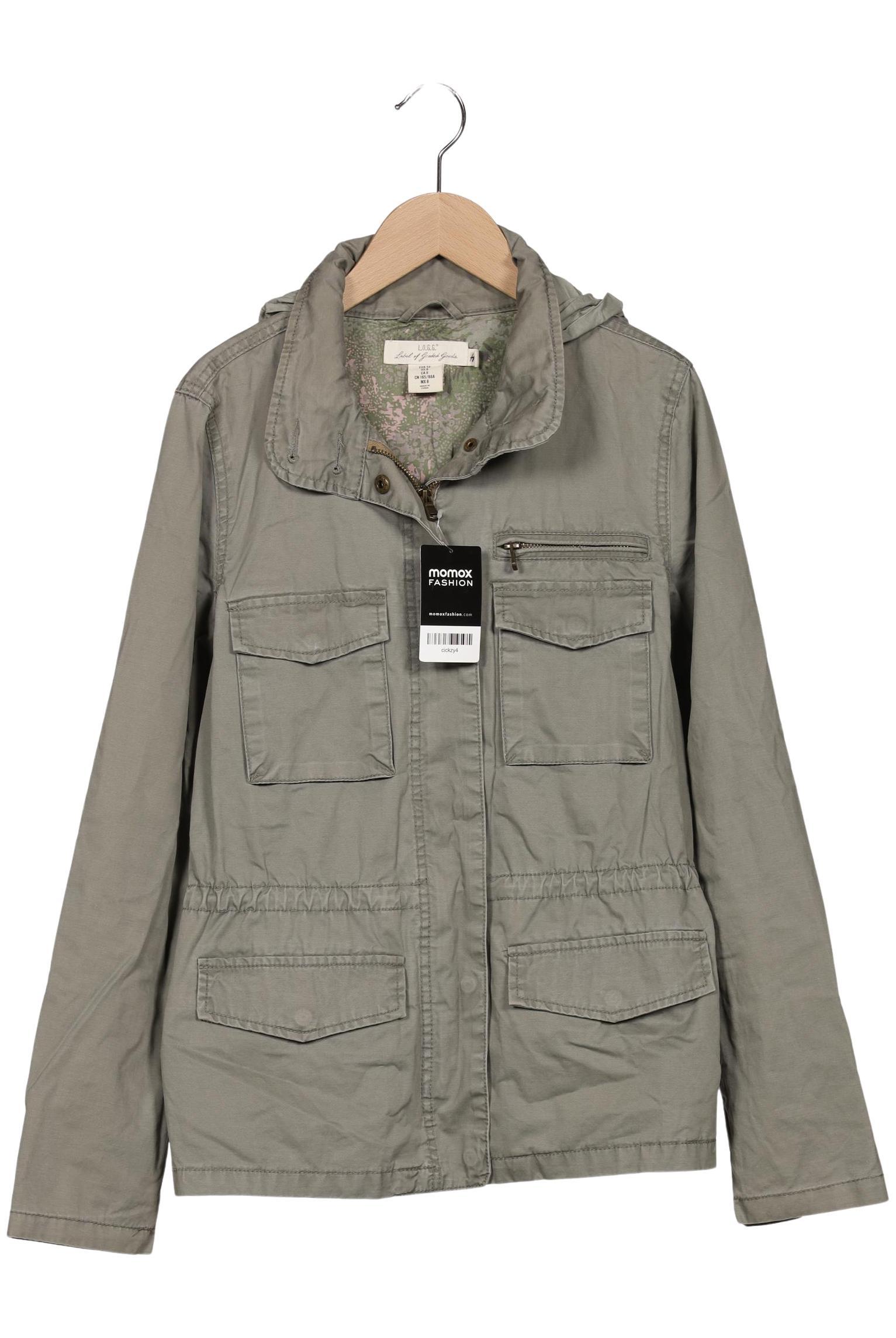 

H&M Damen Jacke, grün, Gr. 38