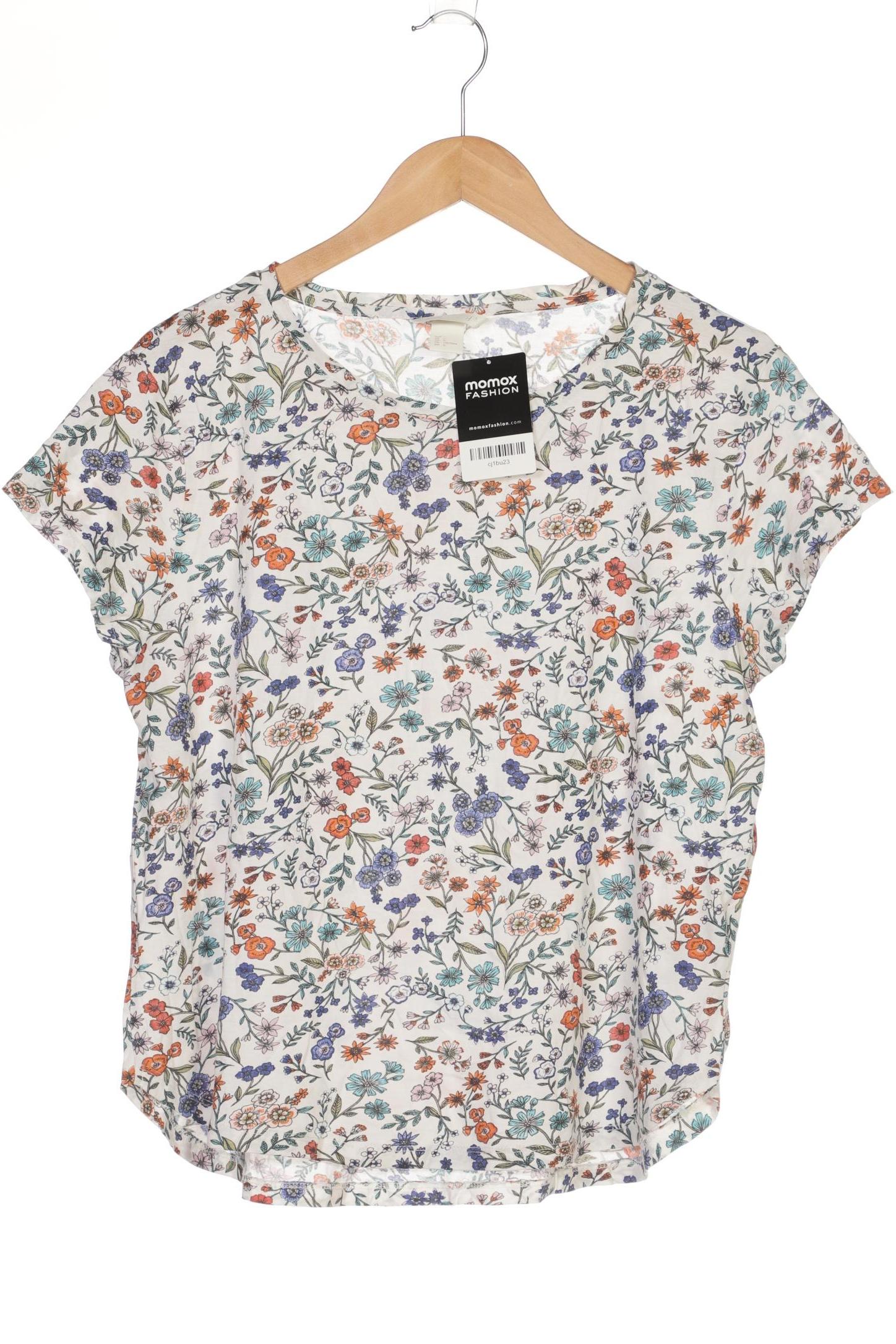 

H&M Damen T-Shirt, weiß, Gr. 42