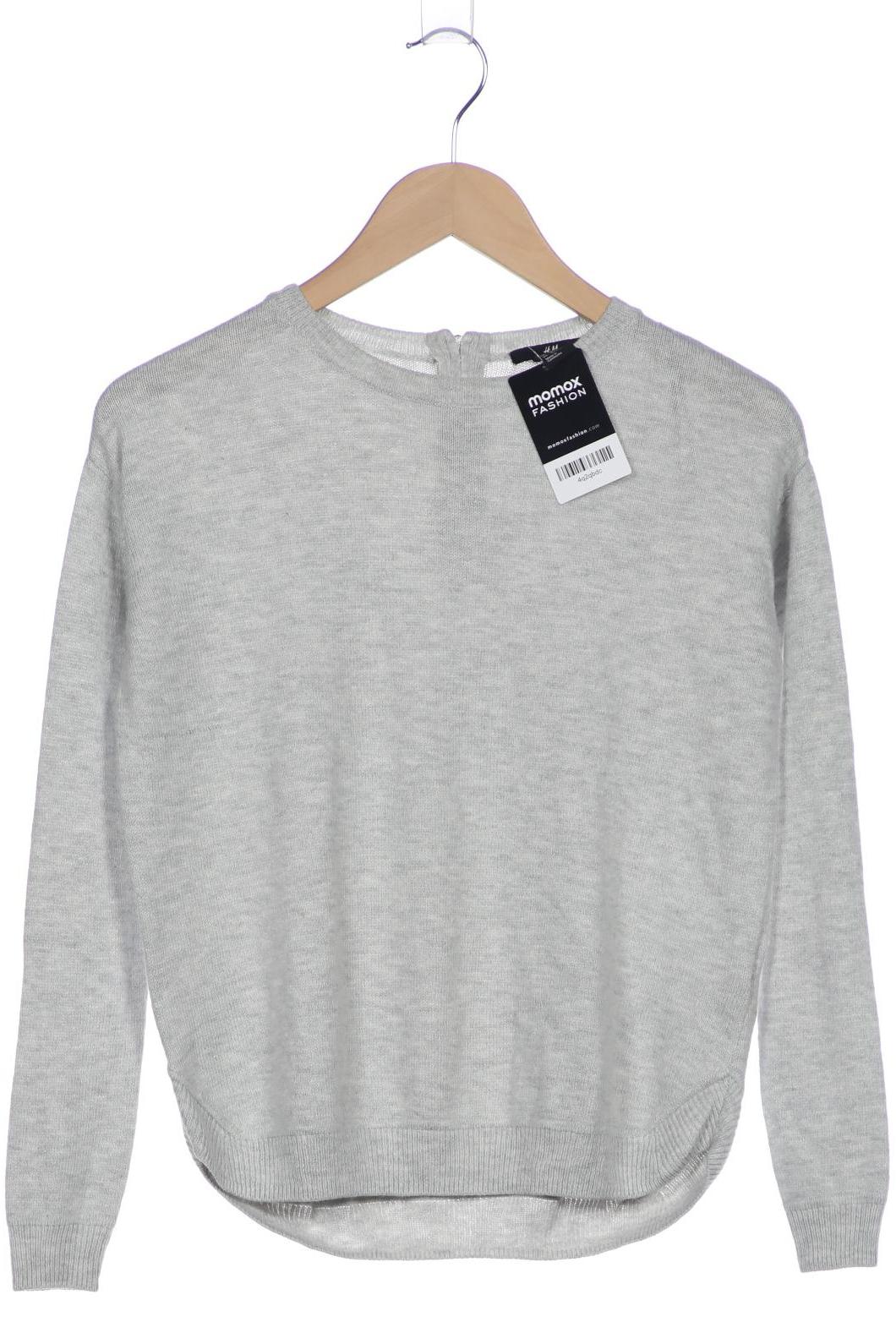

H&M Damen Pullover, grau, Gr. 34