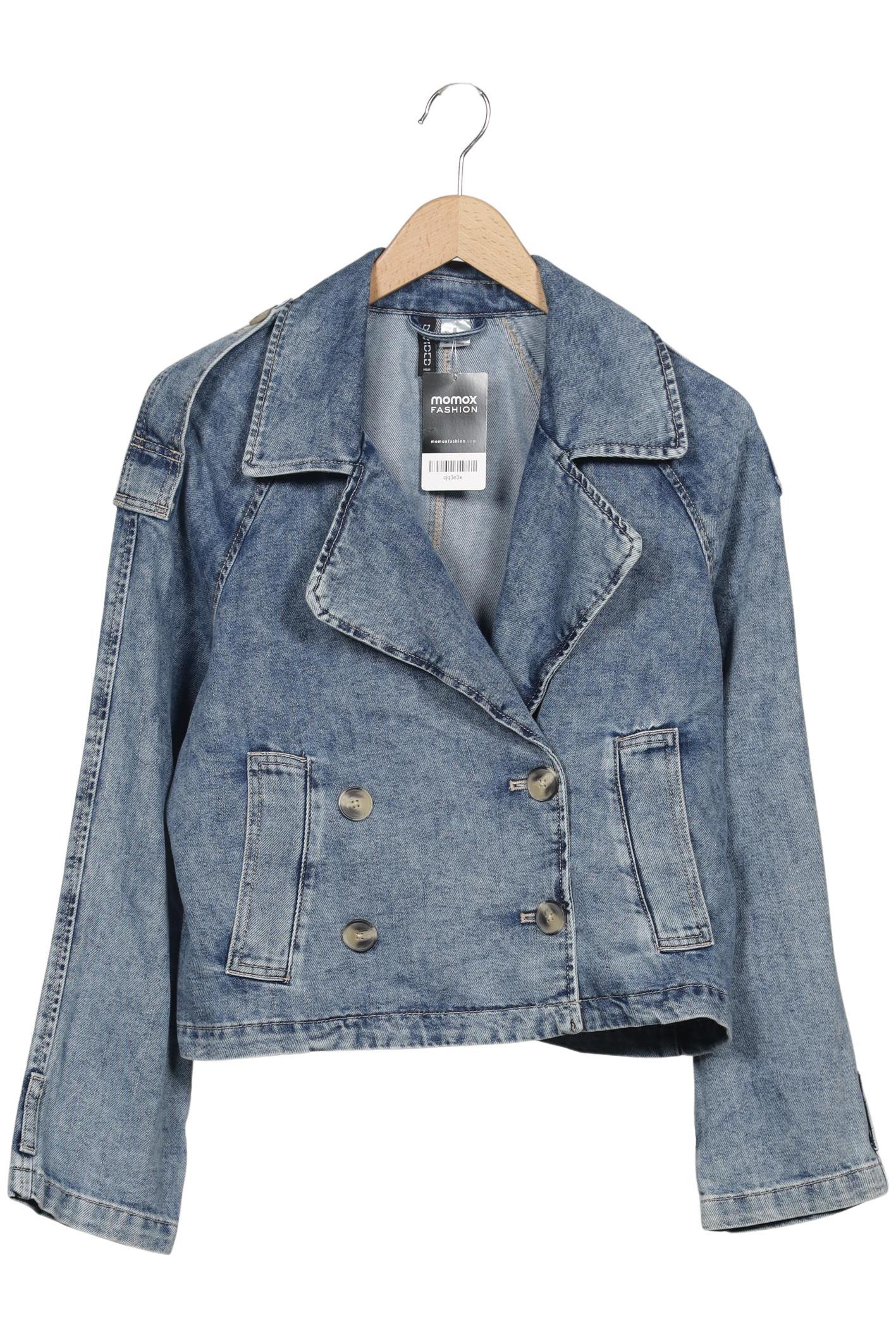 

H&M Damen Jacke, blau, Gr. 34