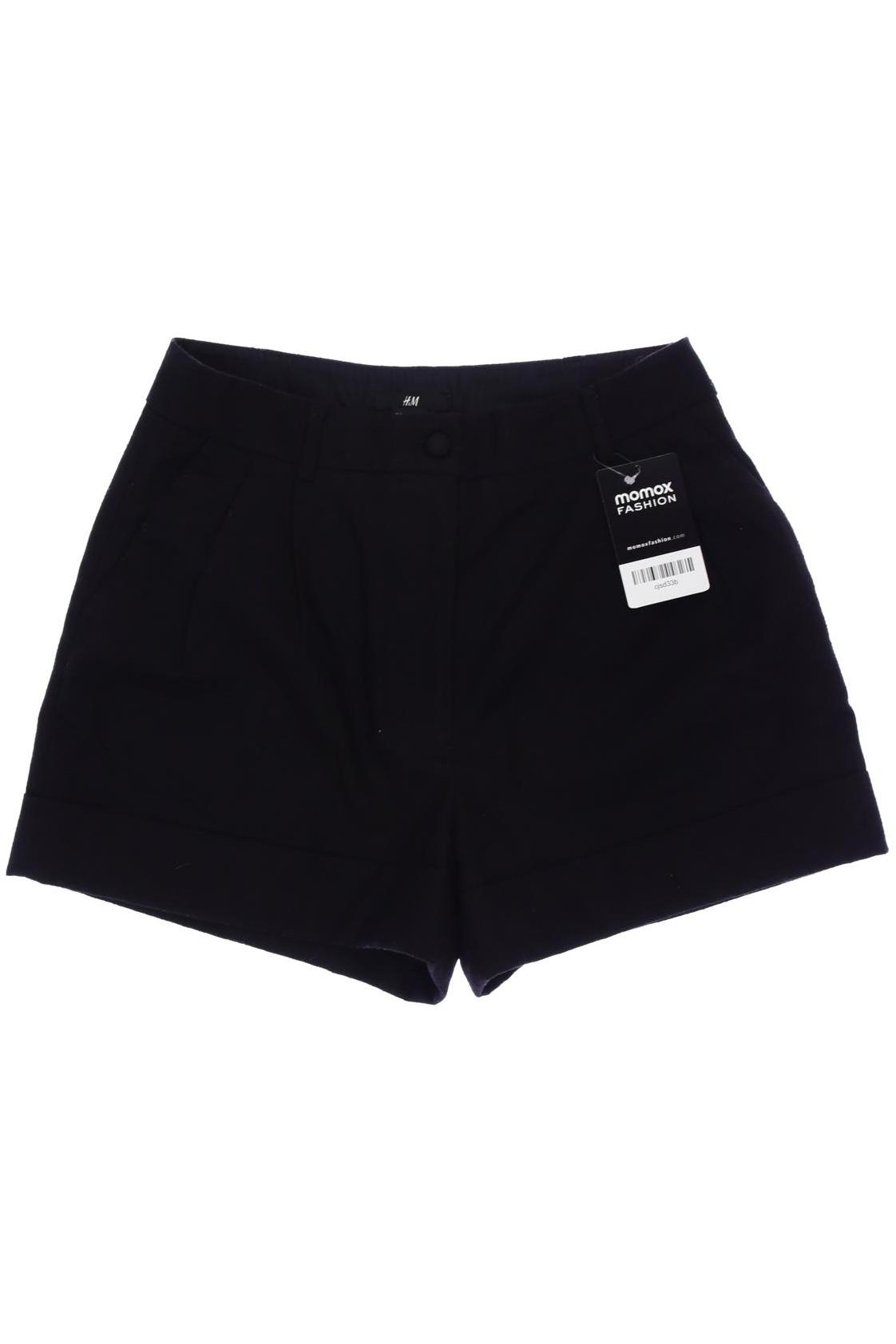 

H&M Damen Shorts, schwarz, Gr. 34