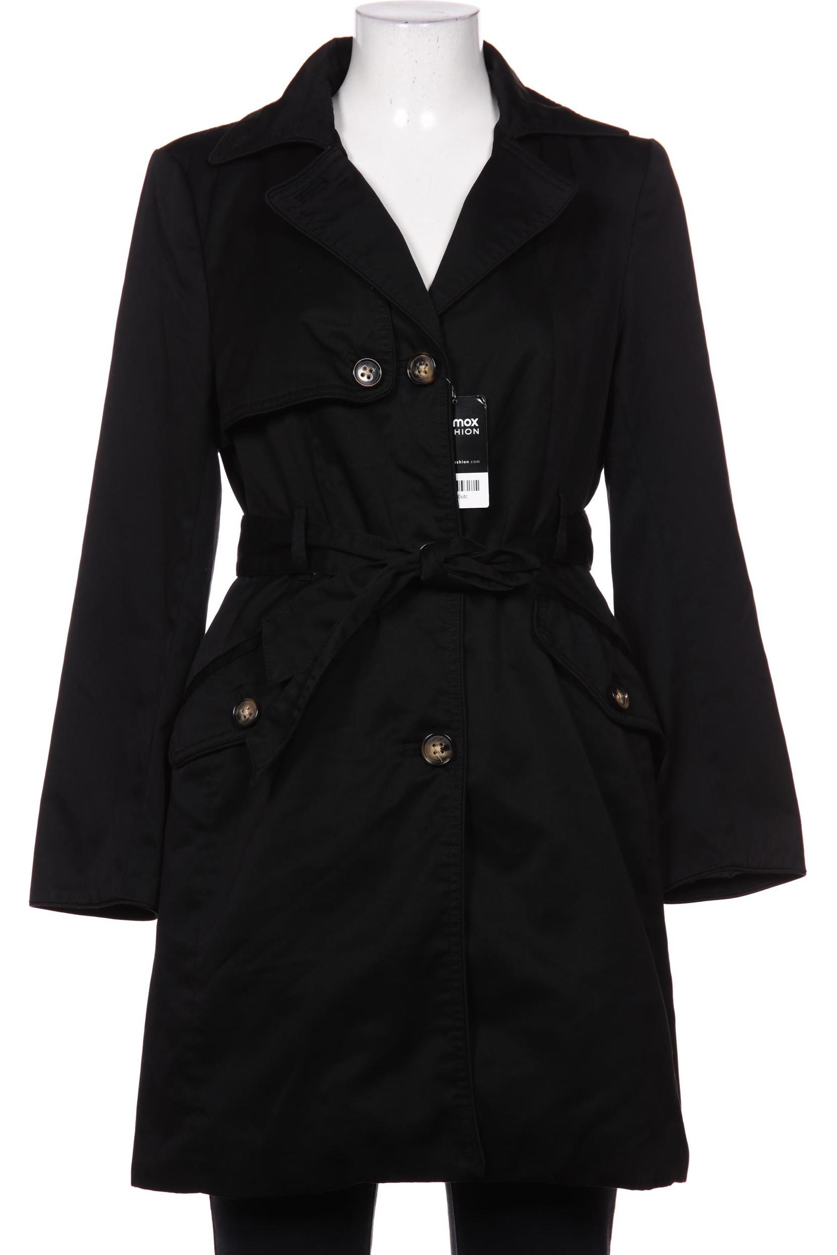 

H&M Damen Mantel, schwarz, Gr. 42