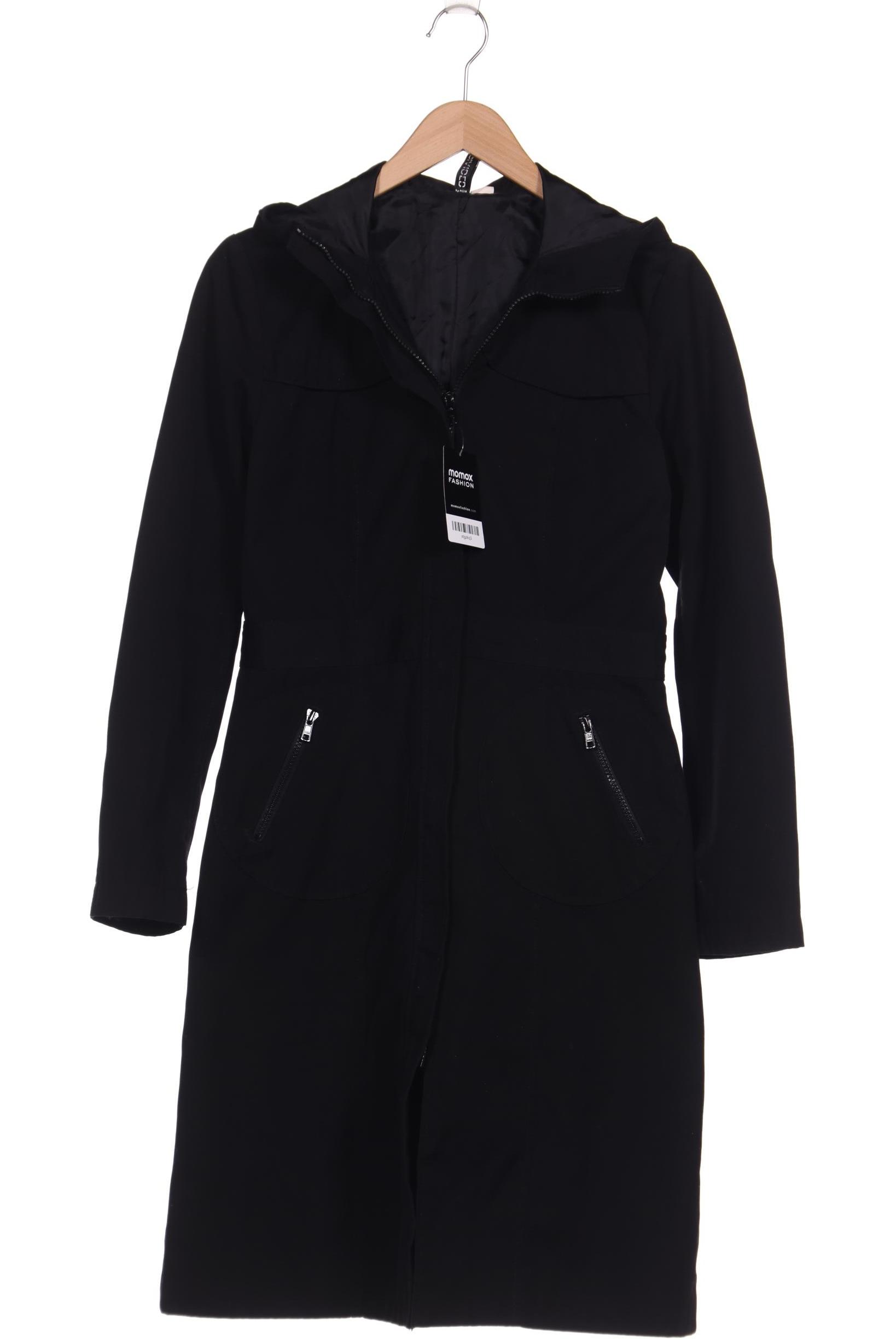 

H&M Damen Mantel, schwarz