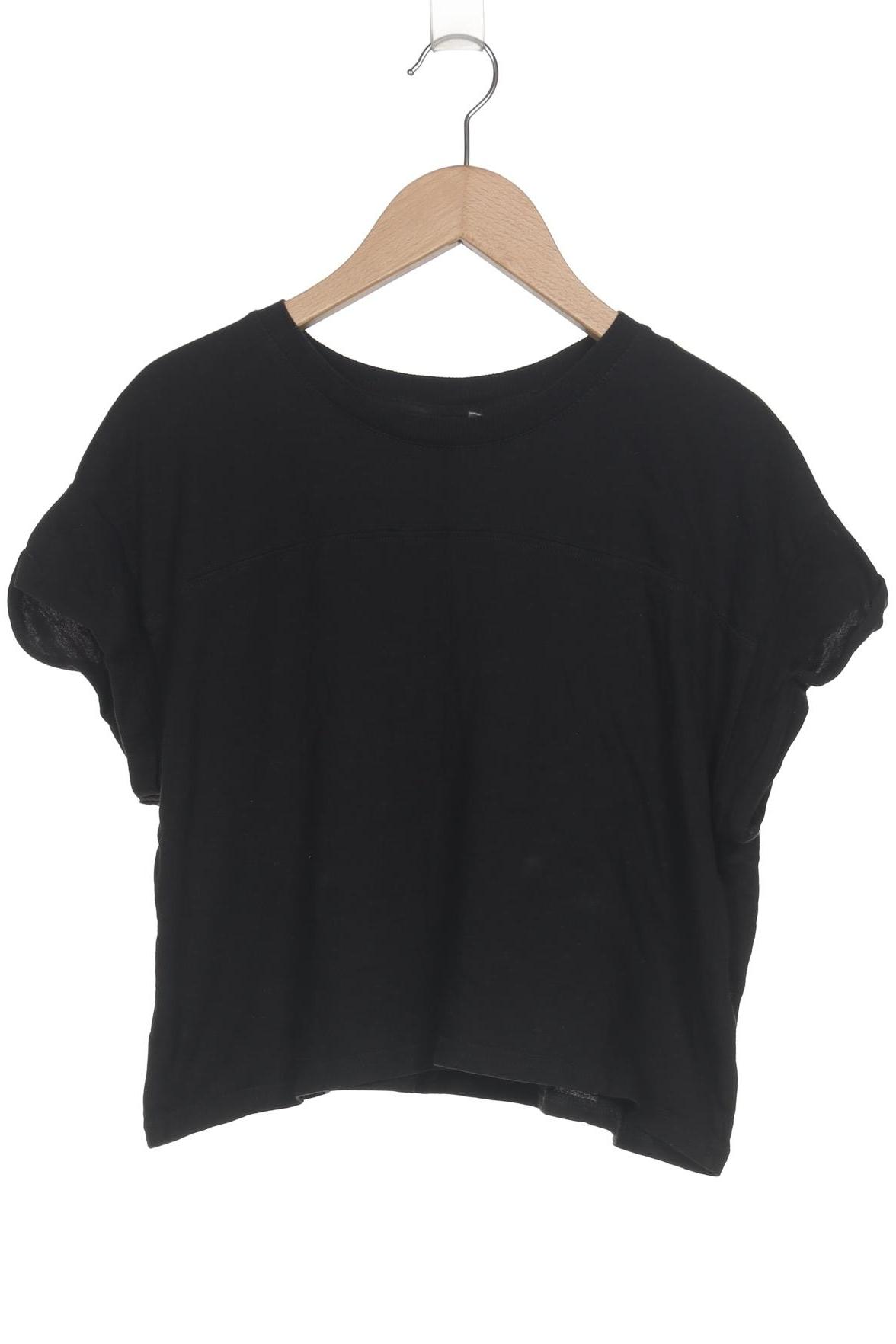 

H&M Damen T-Shirt, schwarz, Gr. 36
