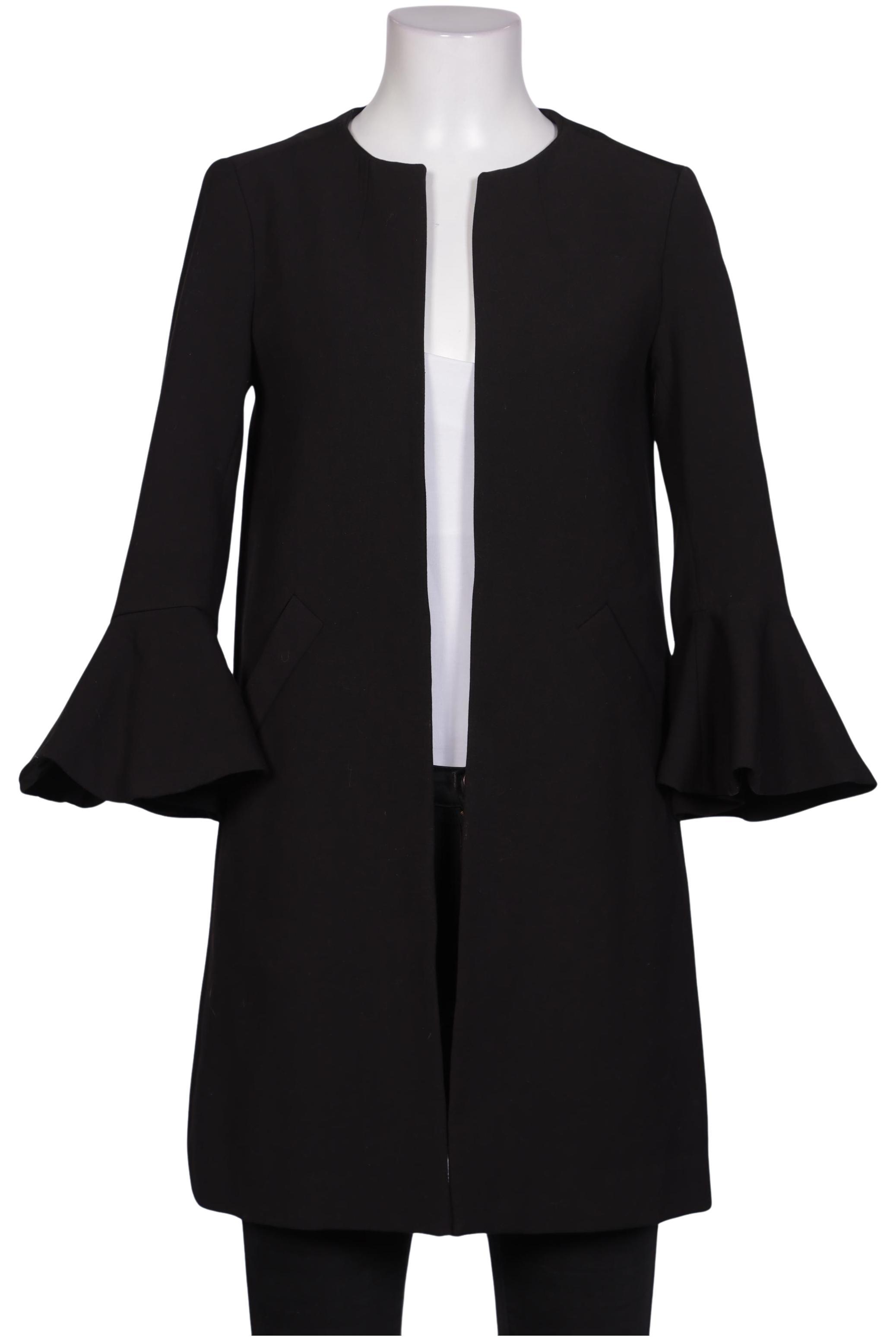 

H&M Damen Mantel, schwarz, Gr. 34