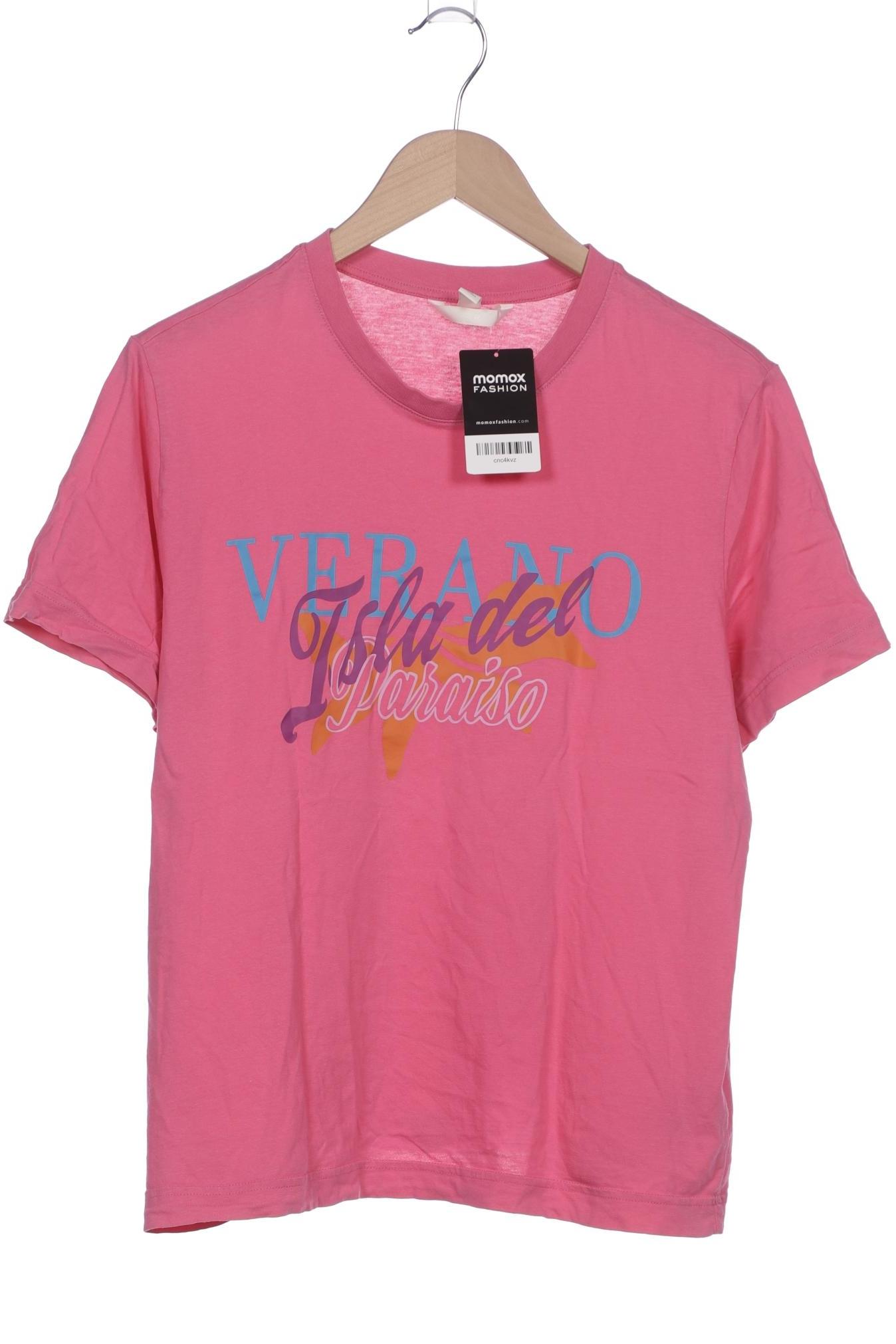 

H&M Damen T-Shirt, pink, Gr. 38