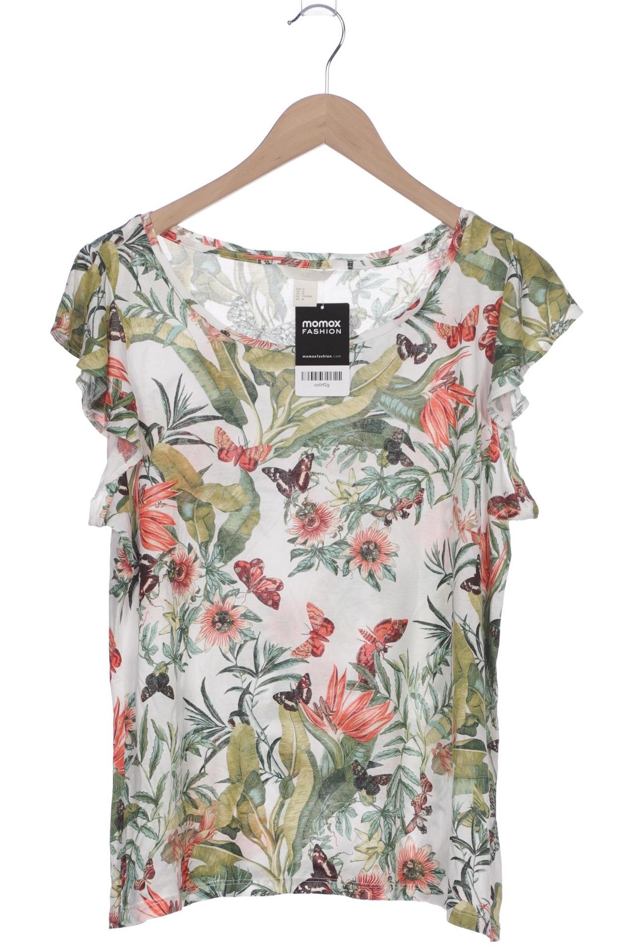 

H&M Damen T-Shirt, grün, Gr. 38
