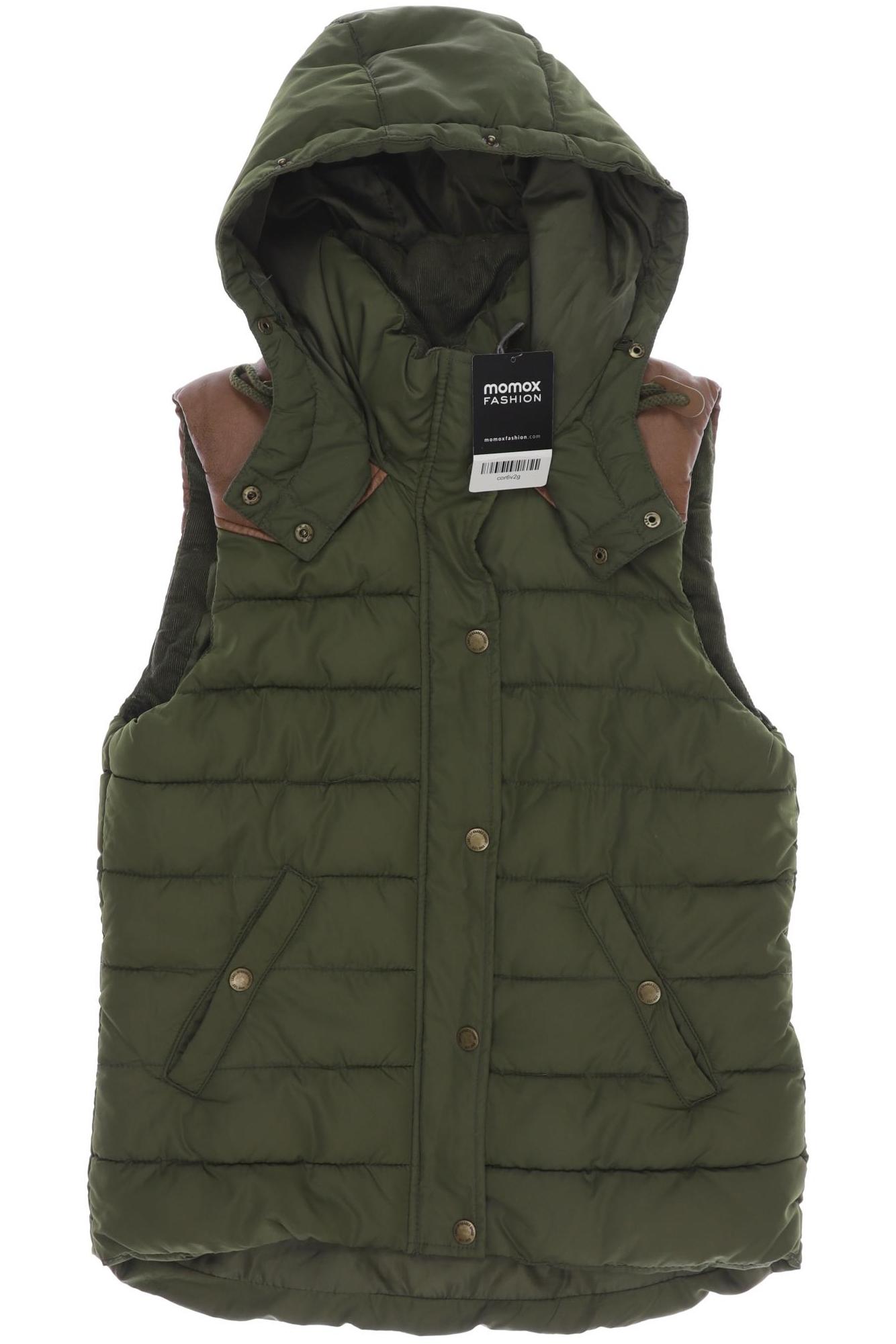 

H&M Damen Weste, grün, Gr. 36