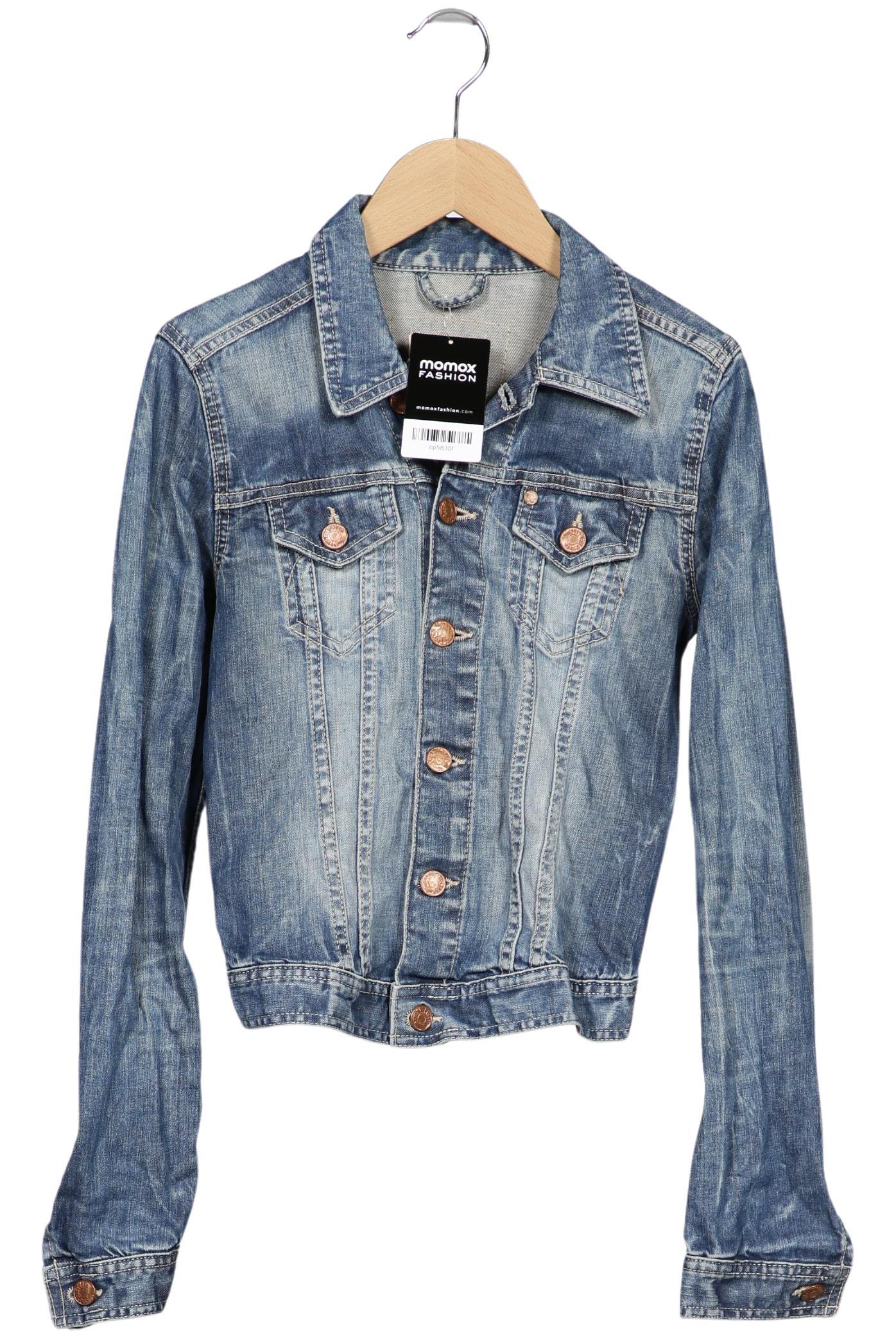 

H&M Damen Jacke, blau, Gr. 34